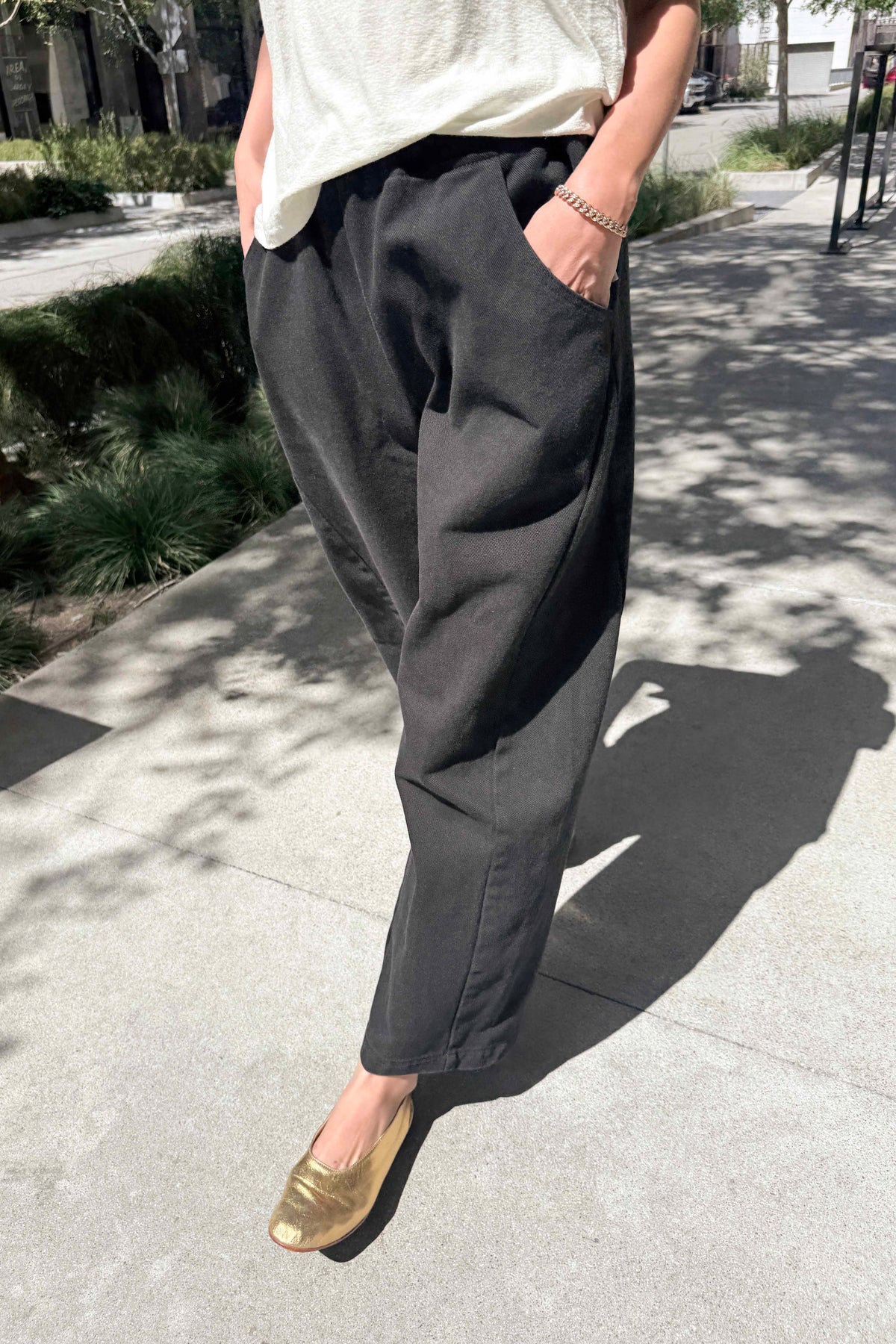 Le Bon Shoppe Arc Pants | Mezclilla Negra