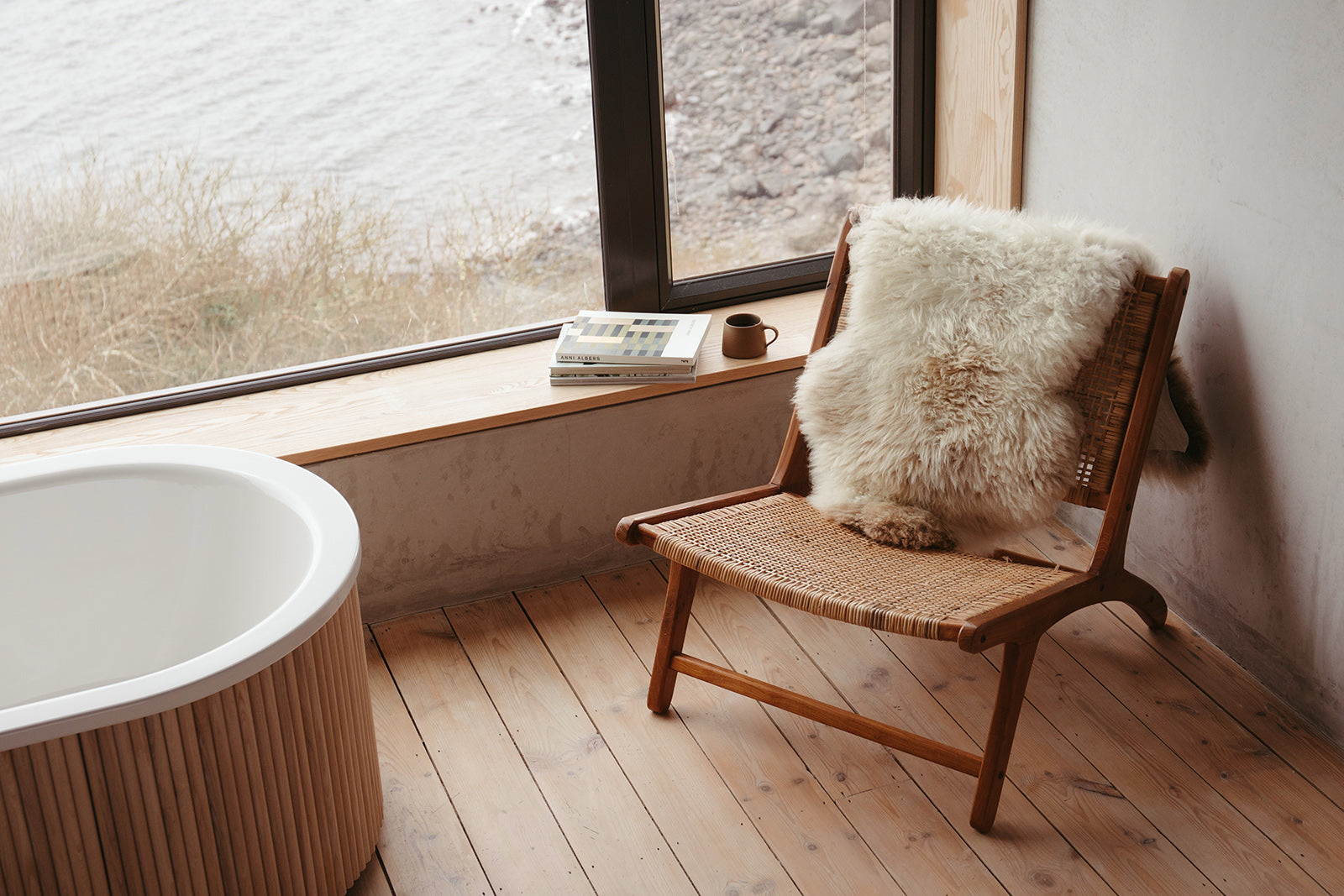 Rare Breed Sheepskin Rug | Pale Grey and Mocha
