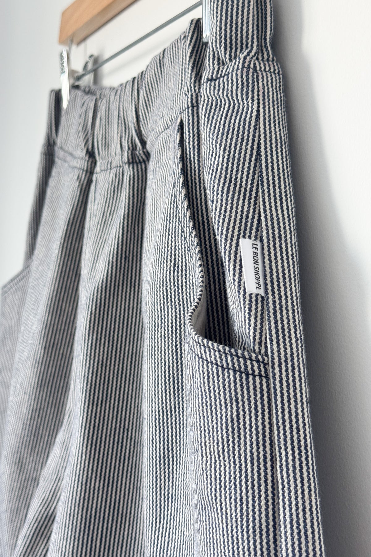 Le Bon Shoppe City Shorts | Stripe-Shorts-Le Bon Shoppe-Ondine Ash