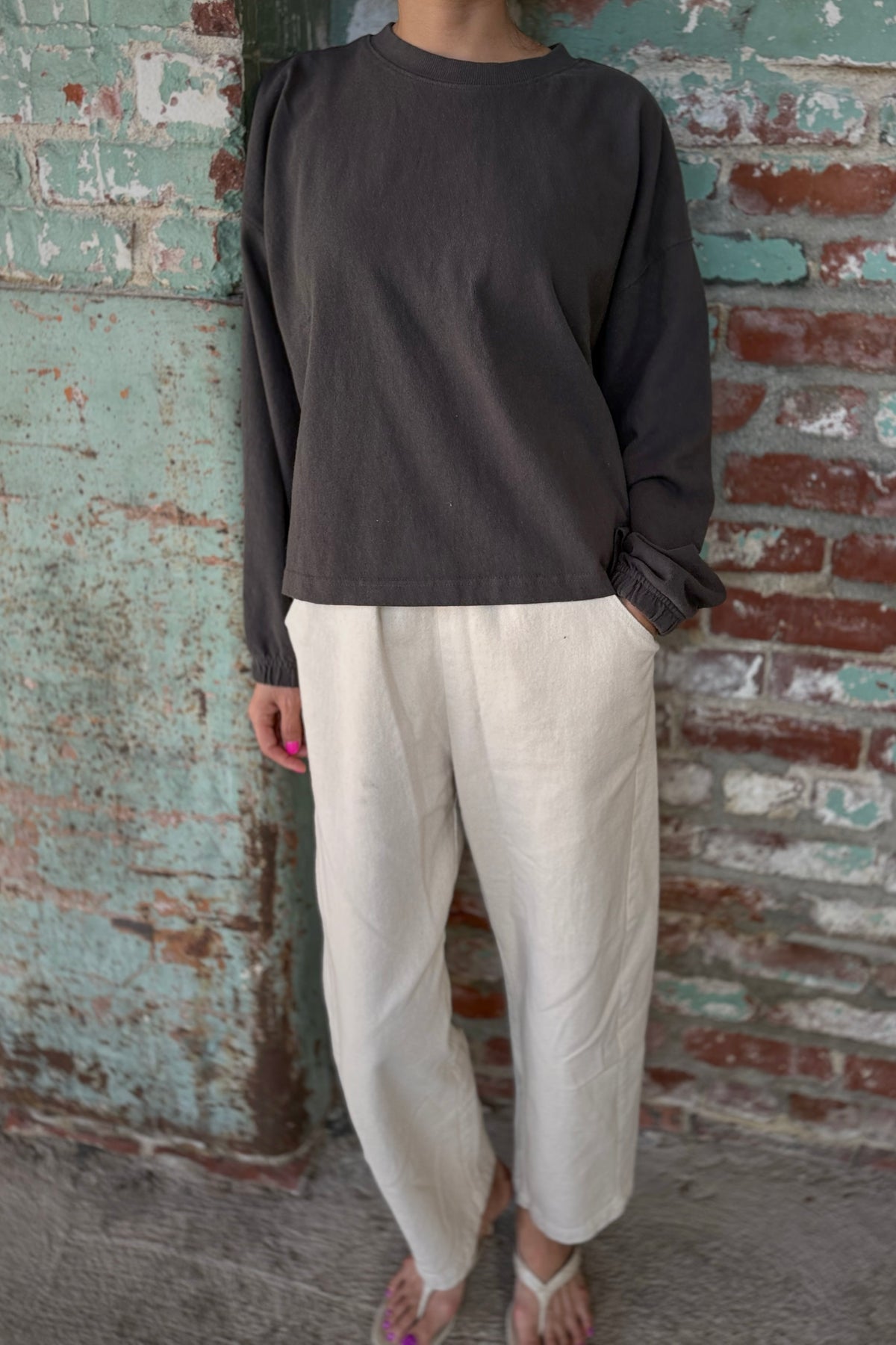 Le Bon Shoppe Naturelle Tee | Dark Slate