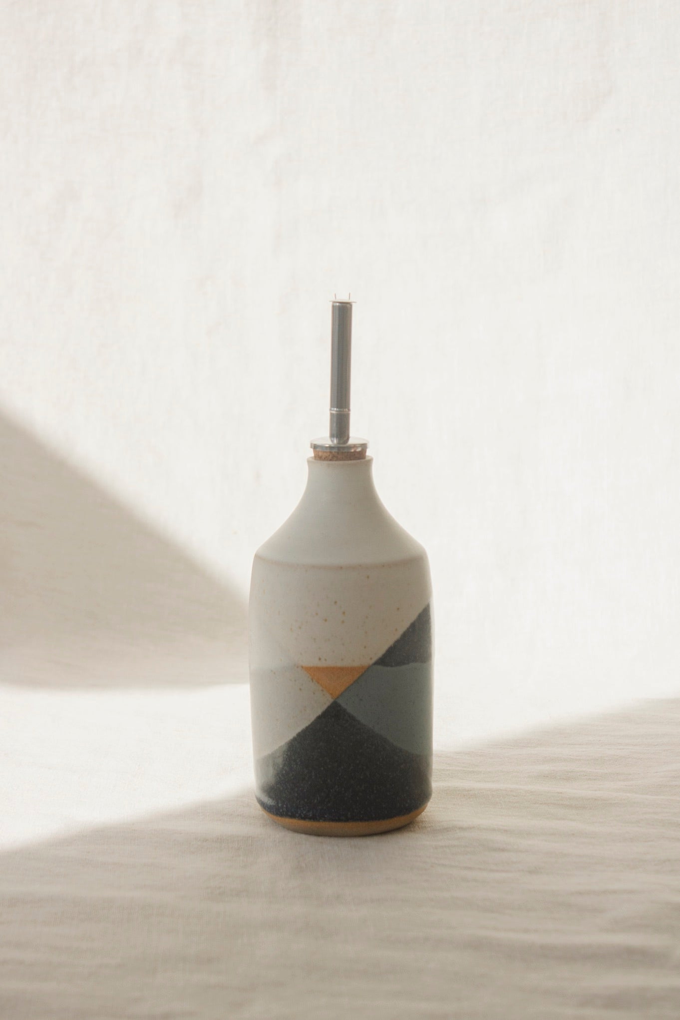 Liz Vidal Oil Pourer | Dipped Glazes-Ceramic-Liz Vidal-Blue-Ondine Ash