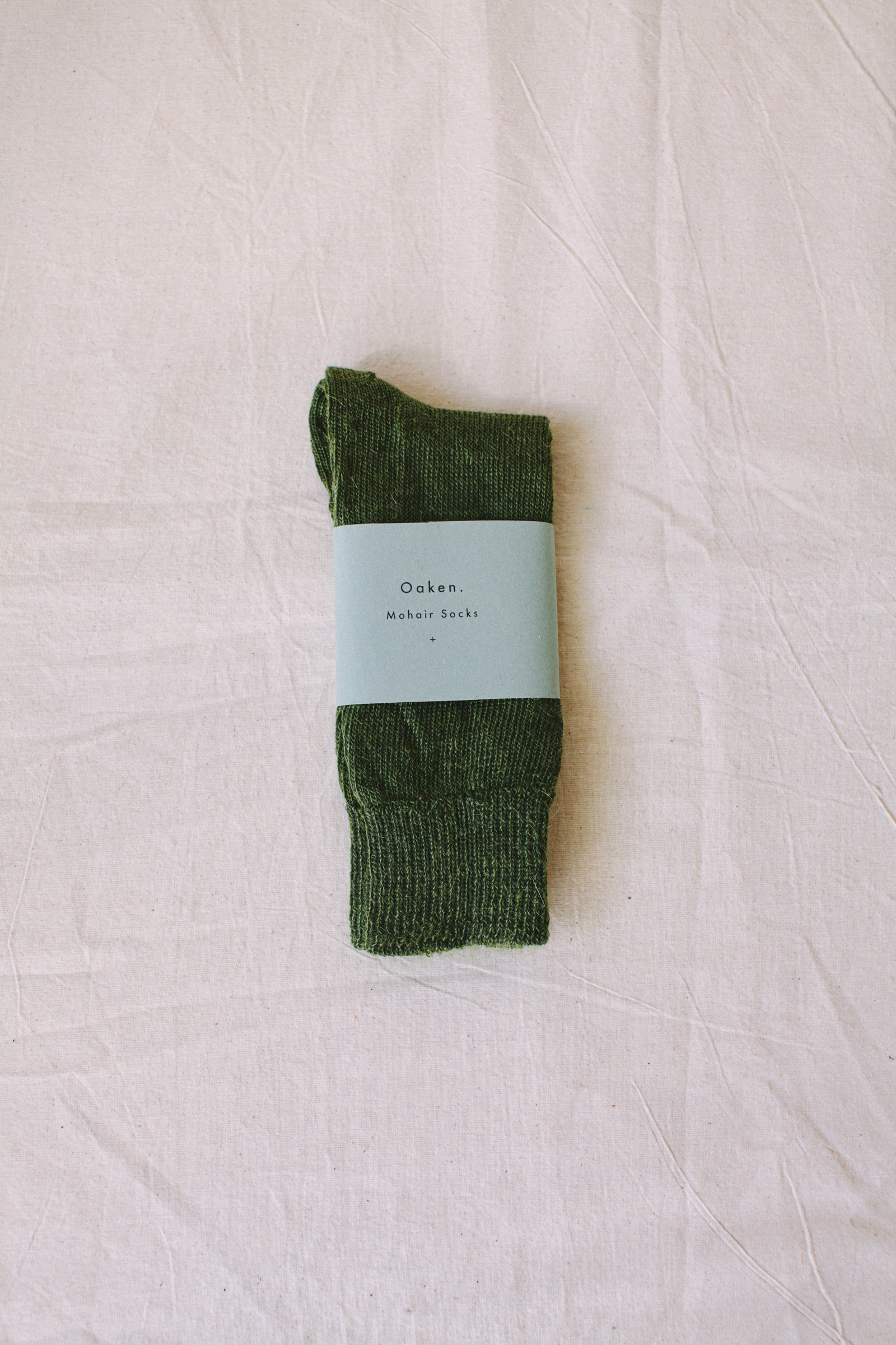 Oaken Mohair Socks | Forest