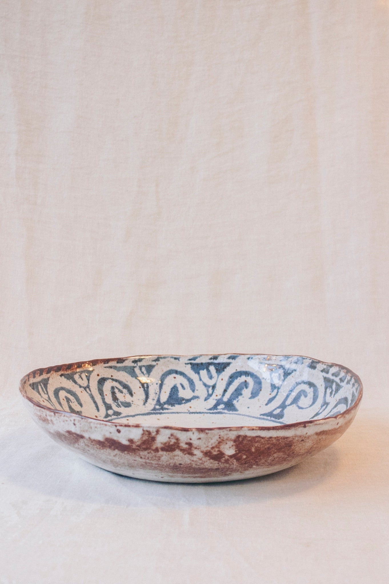 Annabel Roberts XL Bowl | Waves