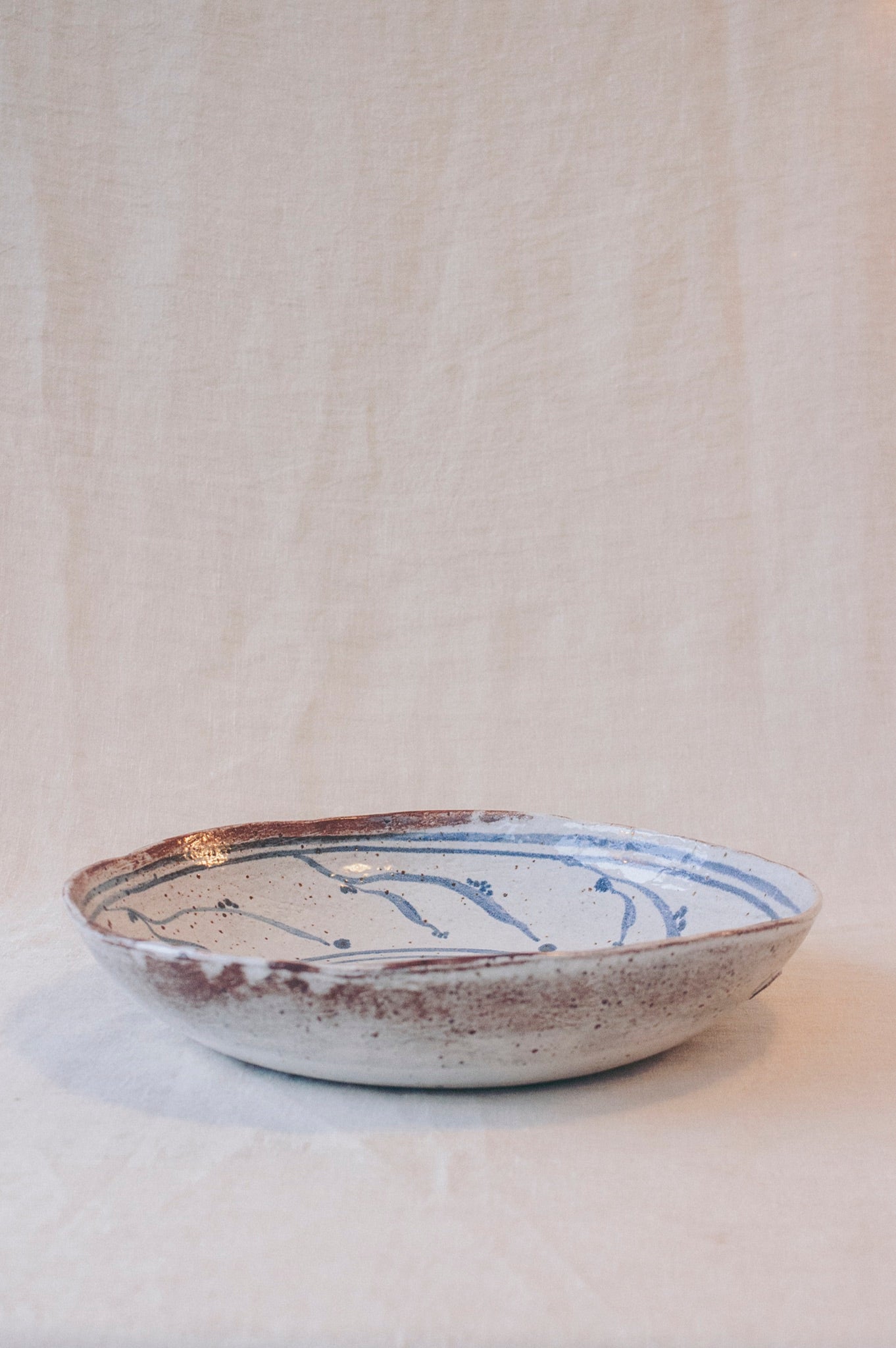 Annabel Roberts XL Bowl | Leaves