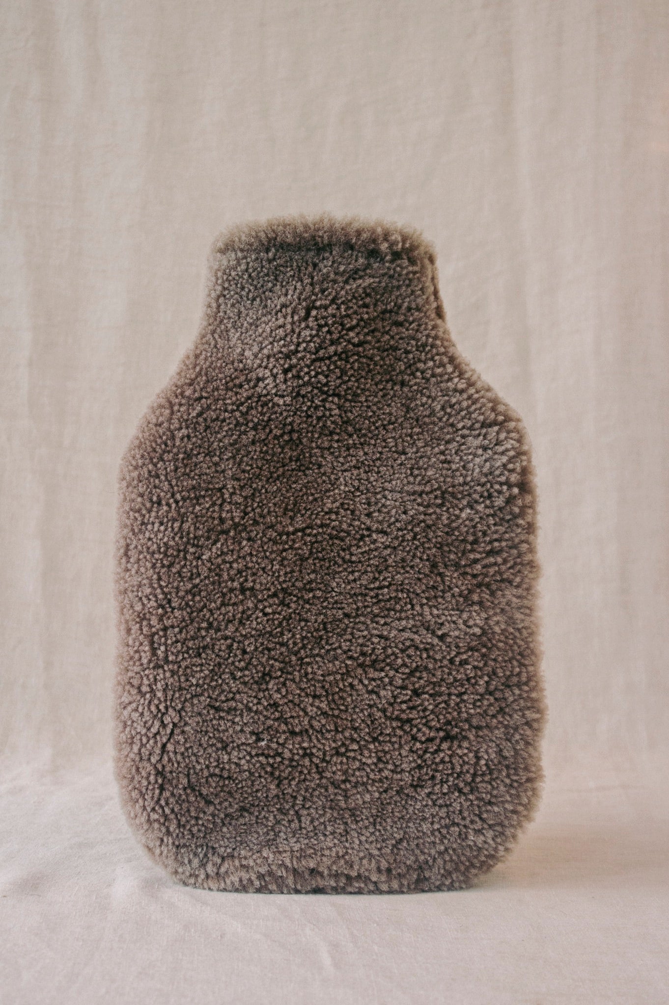 Hot Water Bottle Cover | Natural Sheepskin