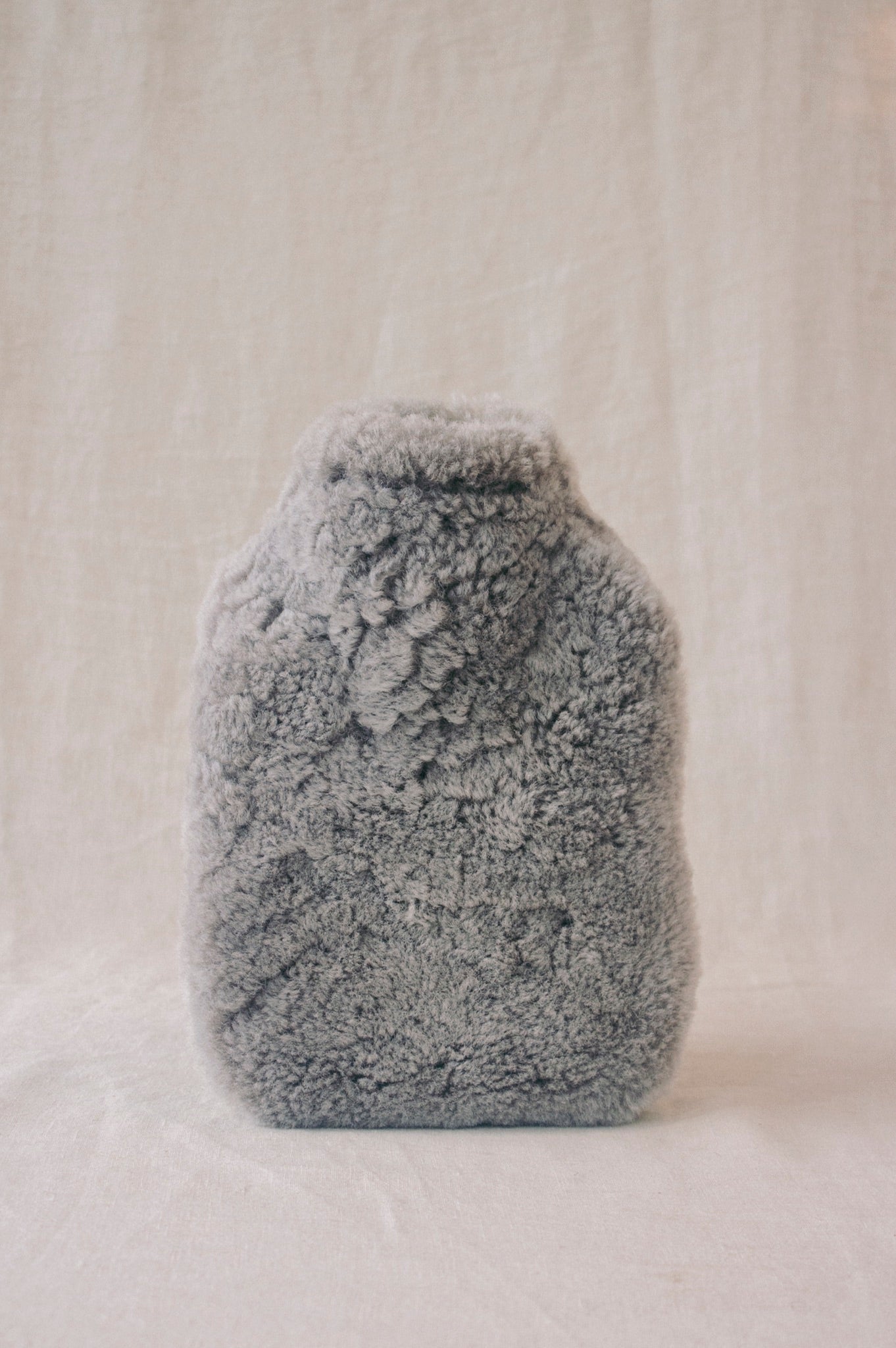 Hot Water Bottle Cover | Natural Sheepskin