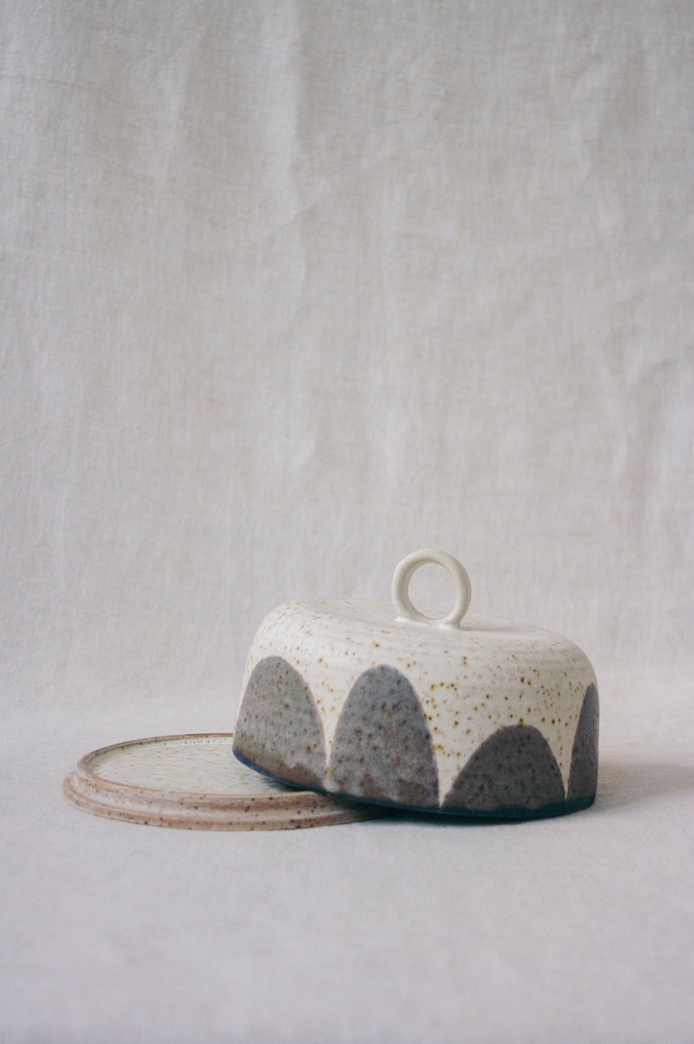 Wildwood Ceramic Studio Butter Dish | Boulders