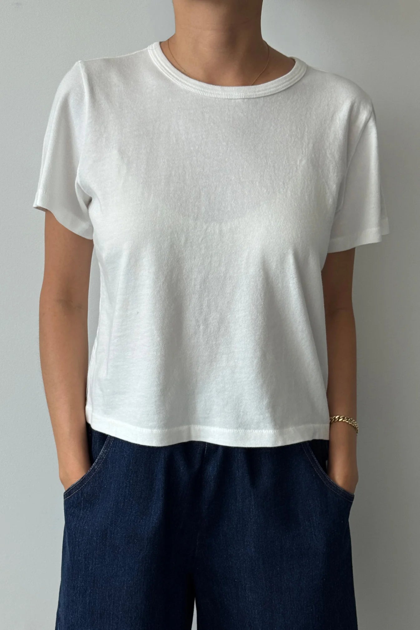 Le Bon Shoppe Little Boy Tee | Vintage White