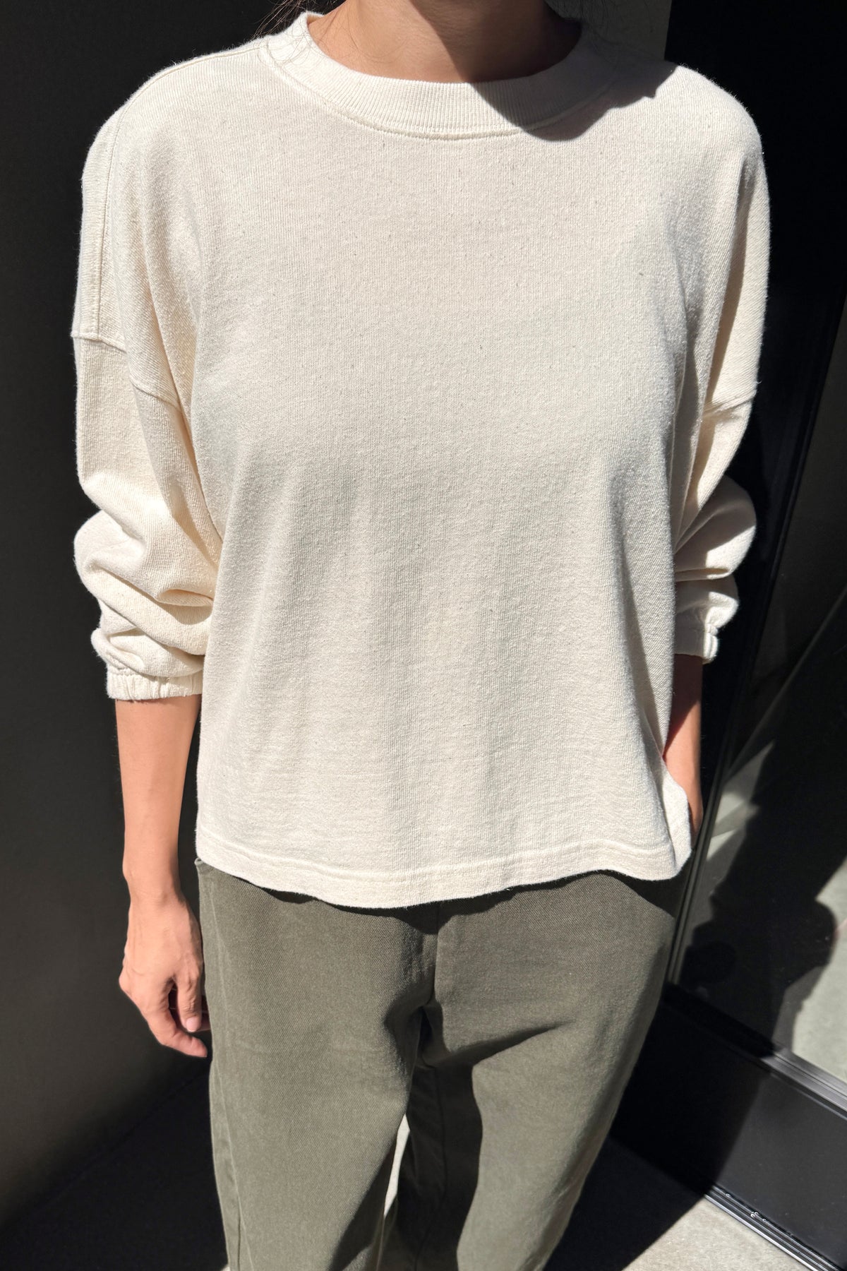 Le Bon Shoppe Naturelle Tee | Natural sin teñir