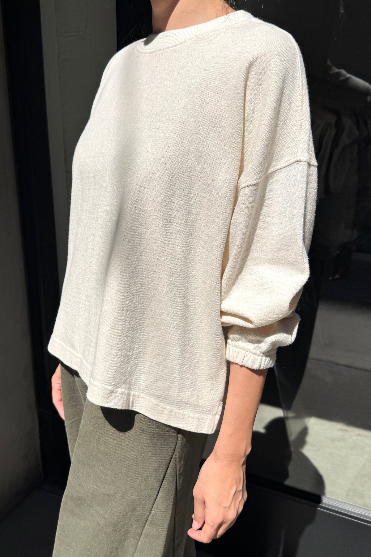 Le Bon Shoppe Naturelle Tee | Natural sin teñir