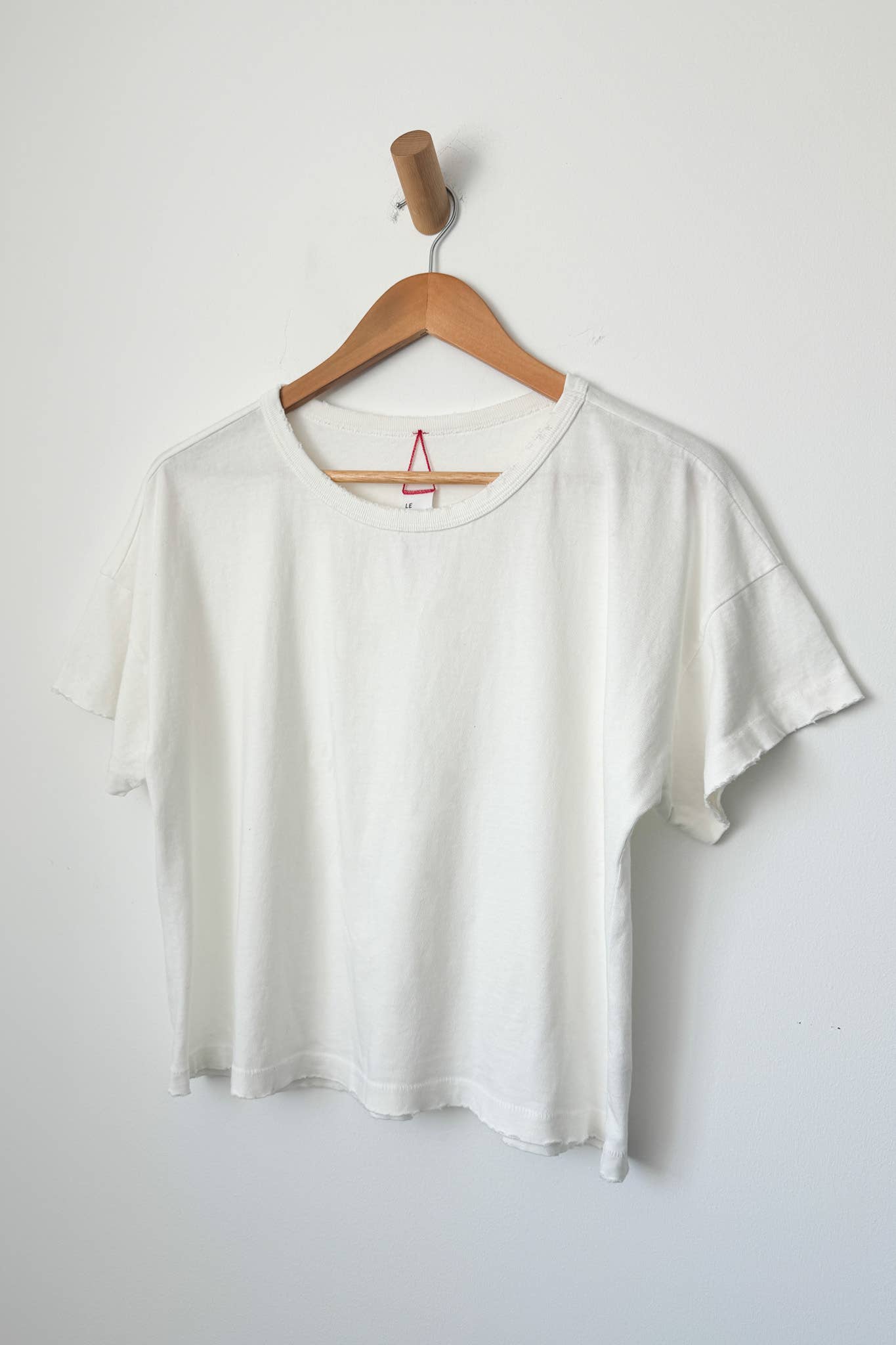 Le Bon Shoppe Fille Tee | Rice White-T-Shirt-Le Bon Shoppe-Ondine Ash