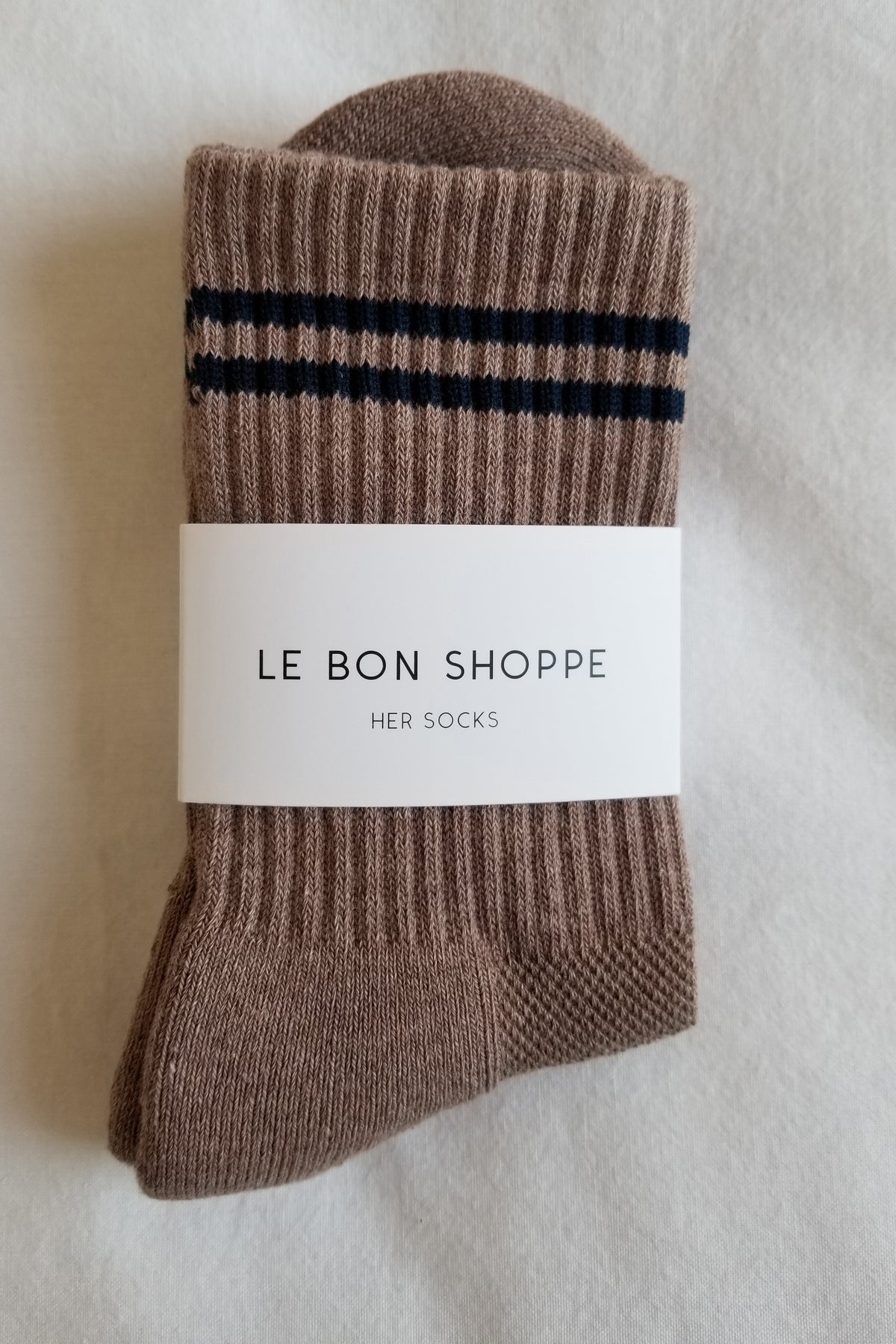 Le Bon Shoppe Boyfriend Socks | Cocoa-Socks-Le Bon Shoppe-Ondine Ash