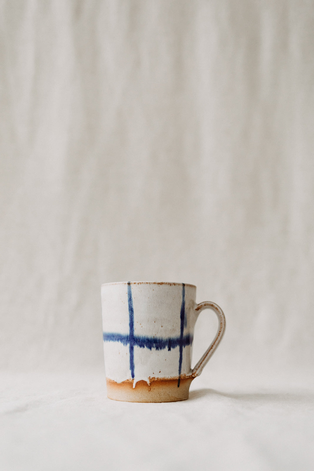 Pip Hartle Mug | Blue Check