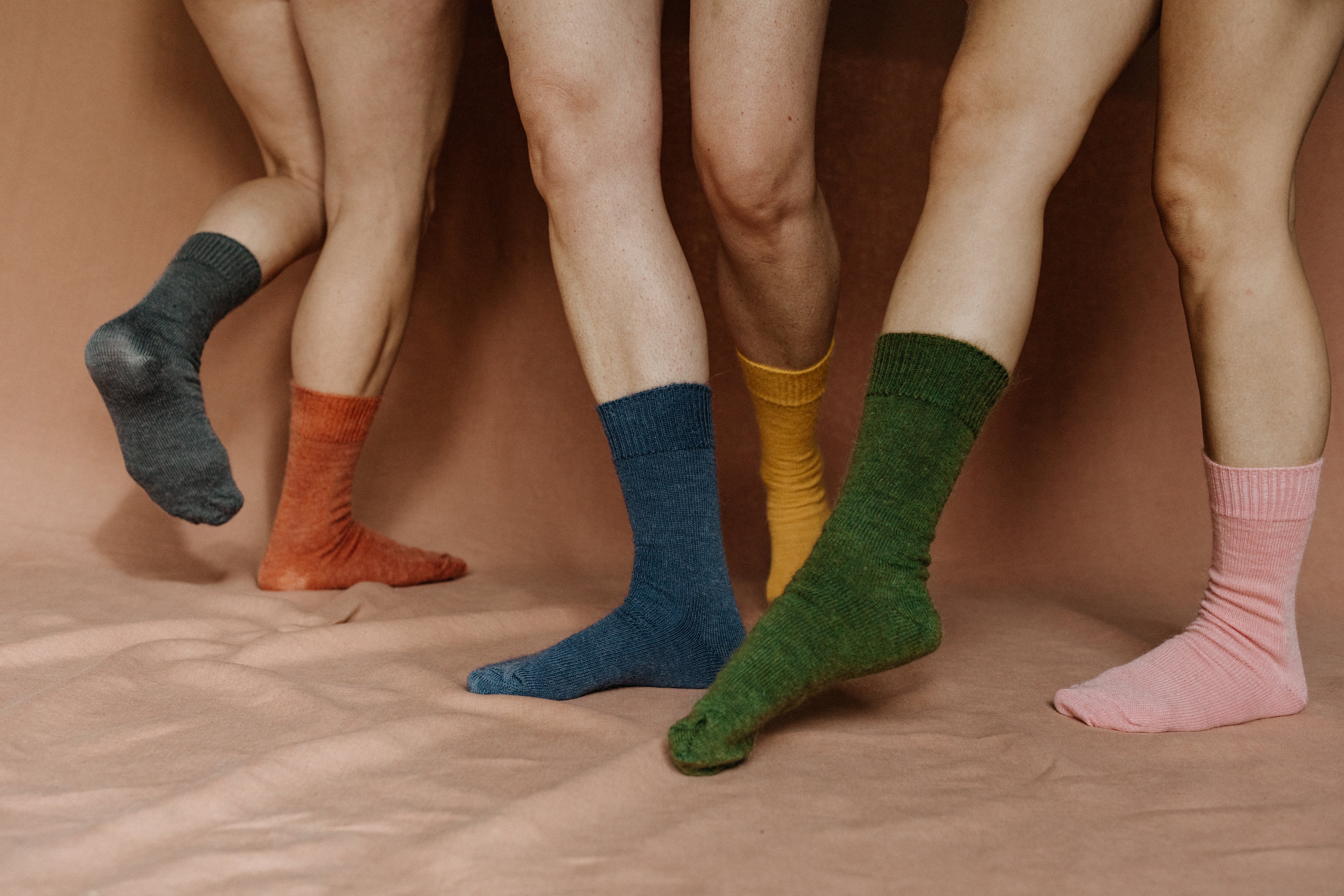 Oaken Mohair Socks | Forest