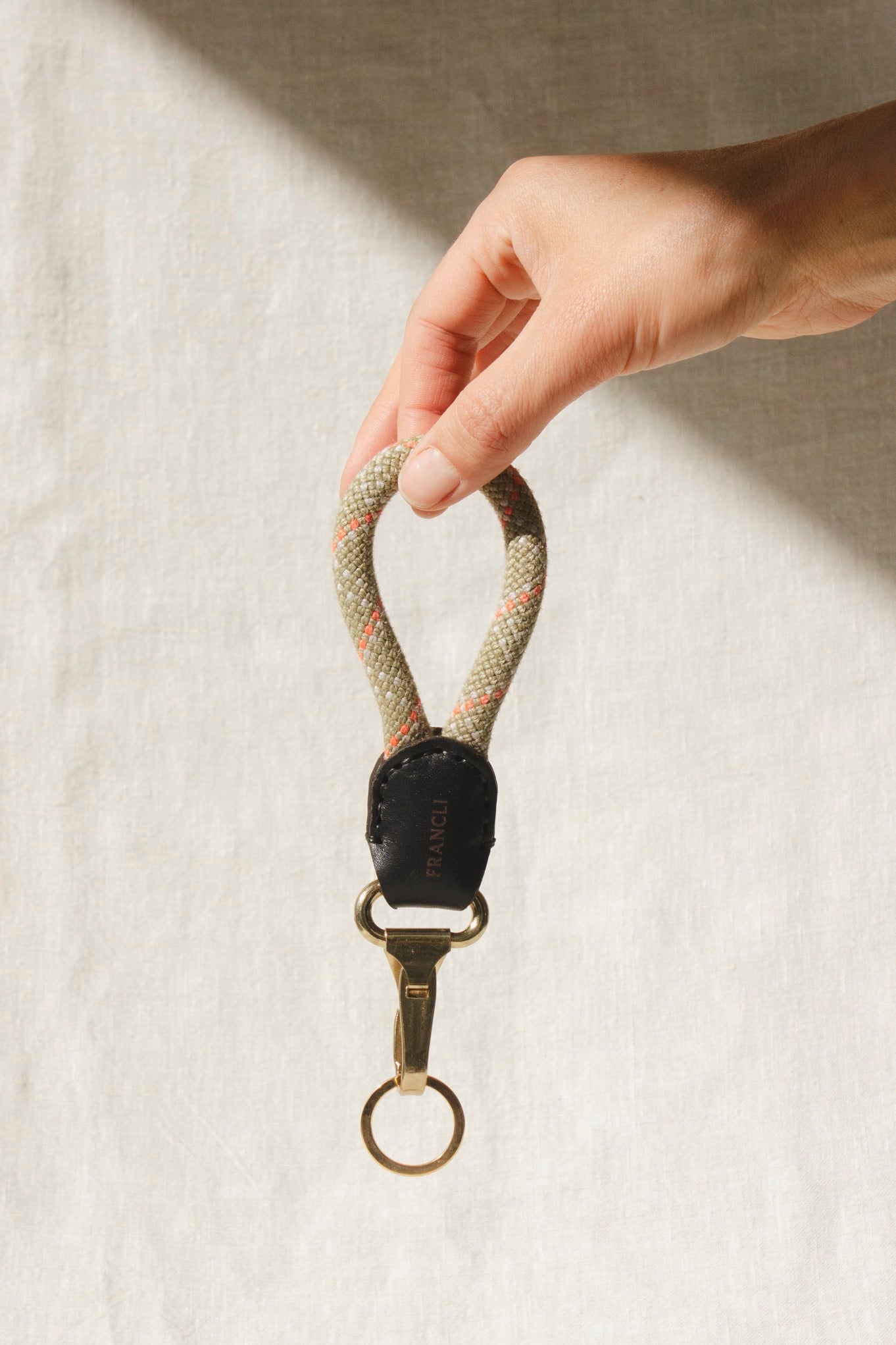 Francli Craftwear Keyring-Keyring-Francli Craftwear-Ondine Ash
