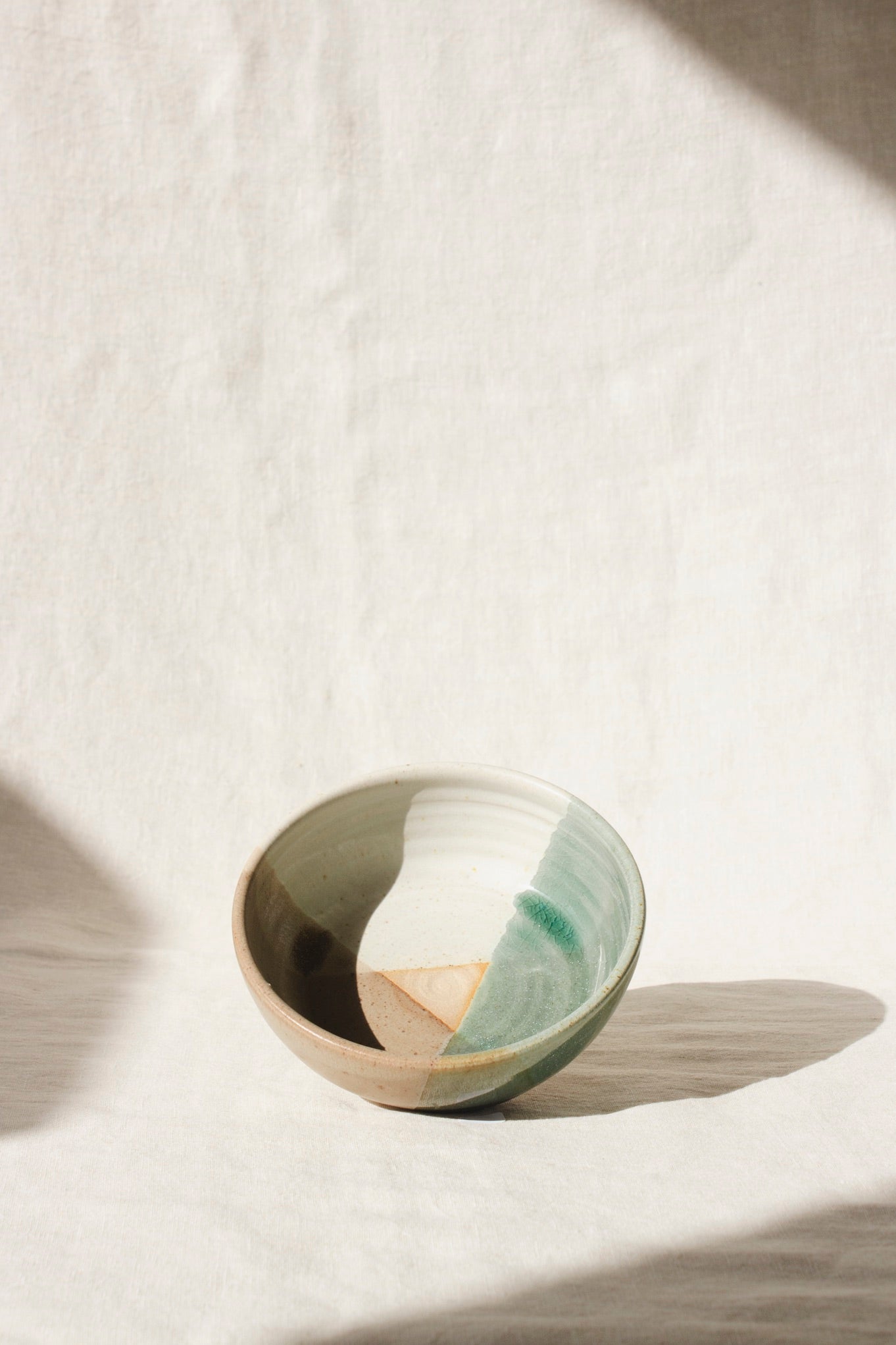 Liz Vidal Bowl | Dipped Glazes-Ceramic-Liz Vidal-Earth-Ondine Ash