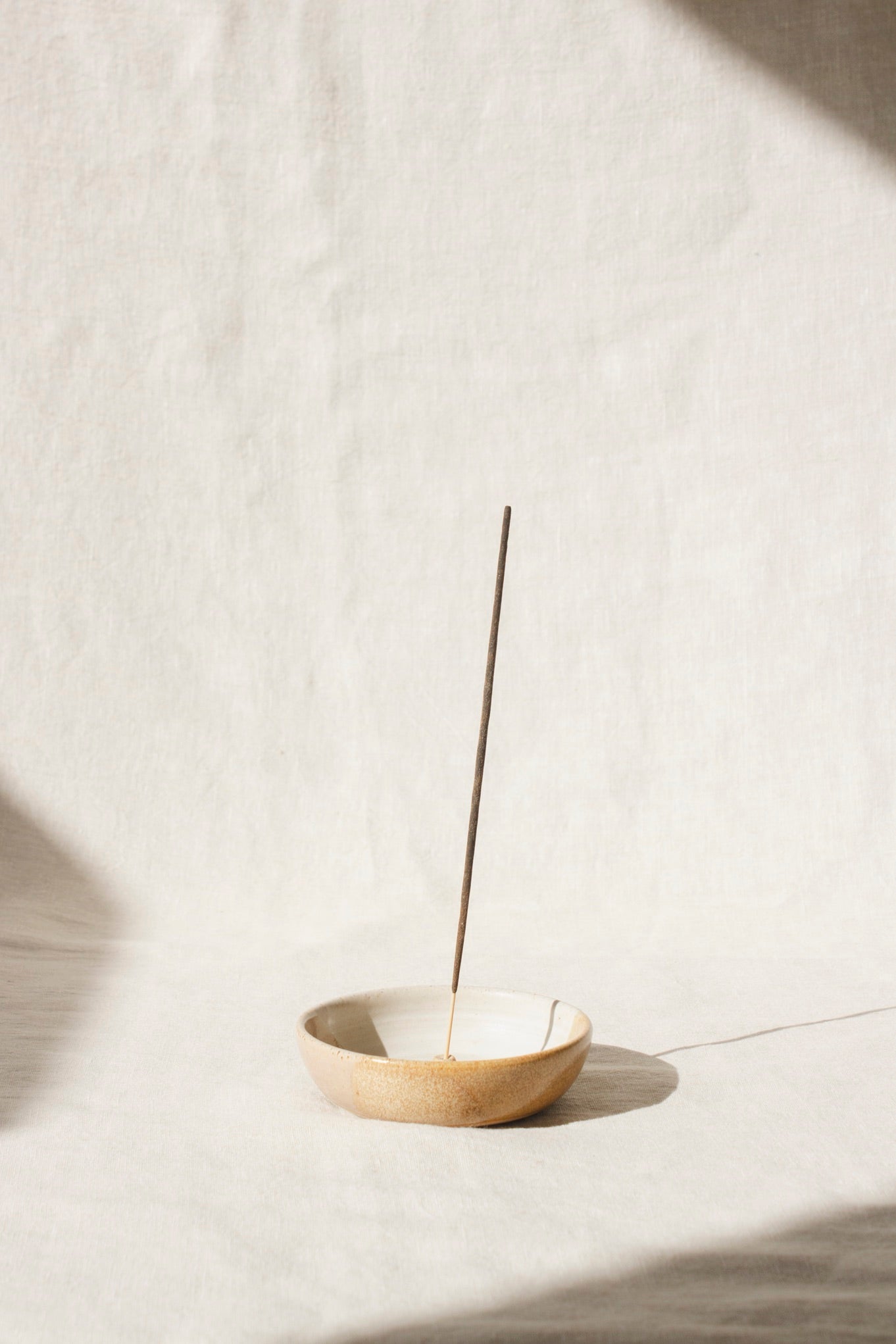 Liz Vidal Incense Holder | Dipped Glazes-Ceramic-Liz Vidal-Ondine Ash