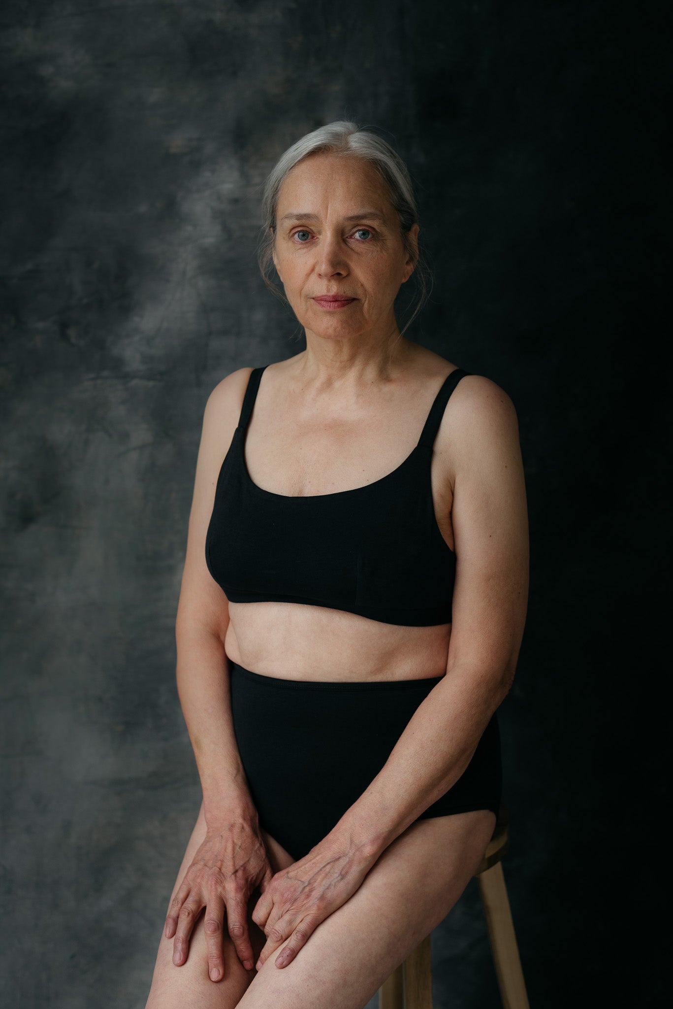 Pico Crop Top | Charcoal