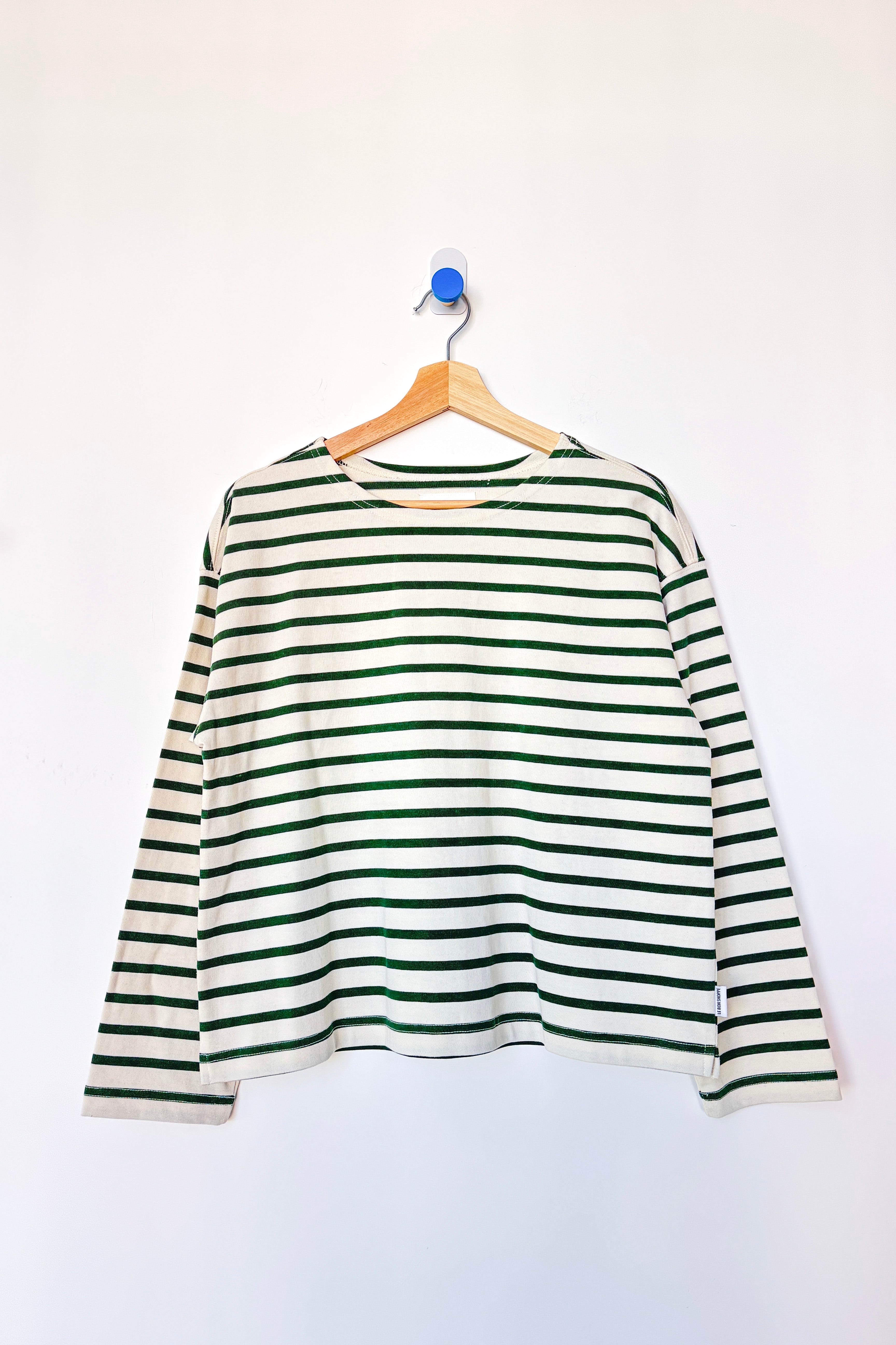 Le Bon Shoppe Sailor Top | Green Stripe