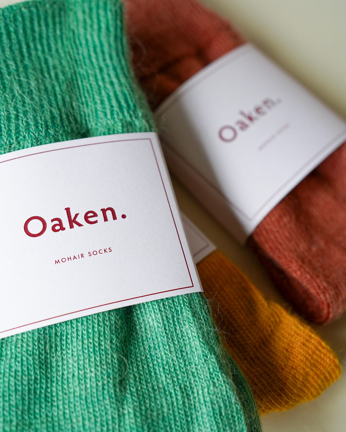 Oaken Mohair Socks | Butter