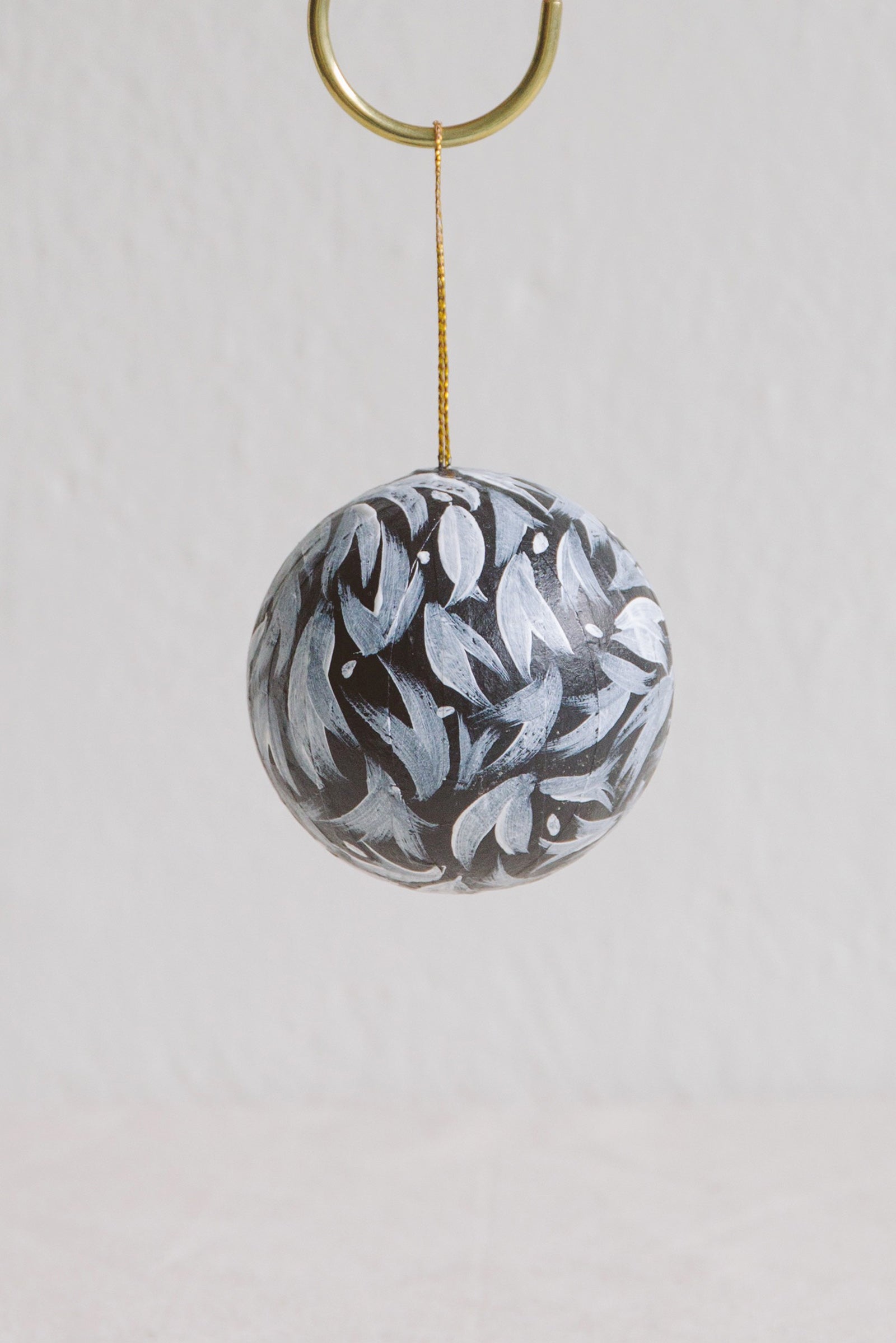 Hand Painted Bauble-Wooden Items-Ondine Ash-Ondine Ash