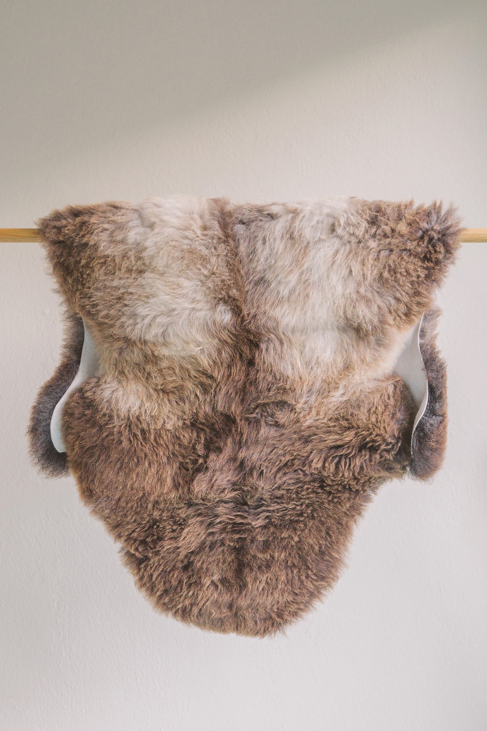 Rare Breed Sheepskin Rug | Mocha & Cream tones