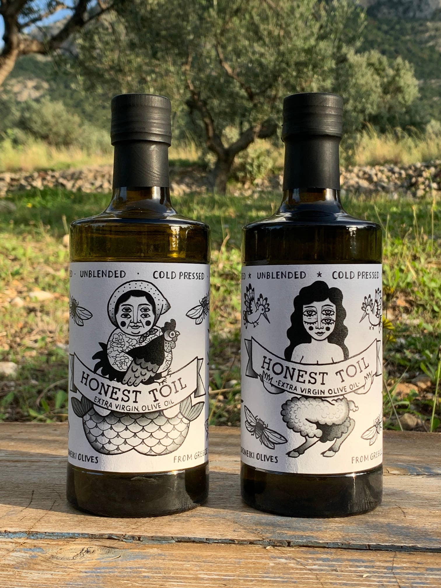 Honest Toil | Cold Pressed Extra Virgin Olive Oil | Ondine Ash