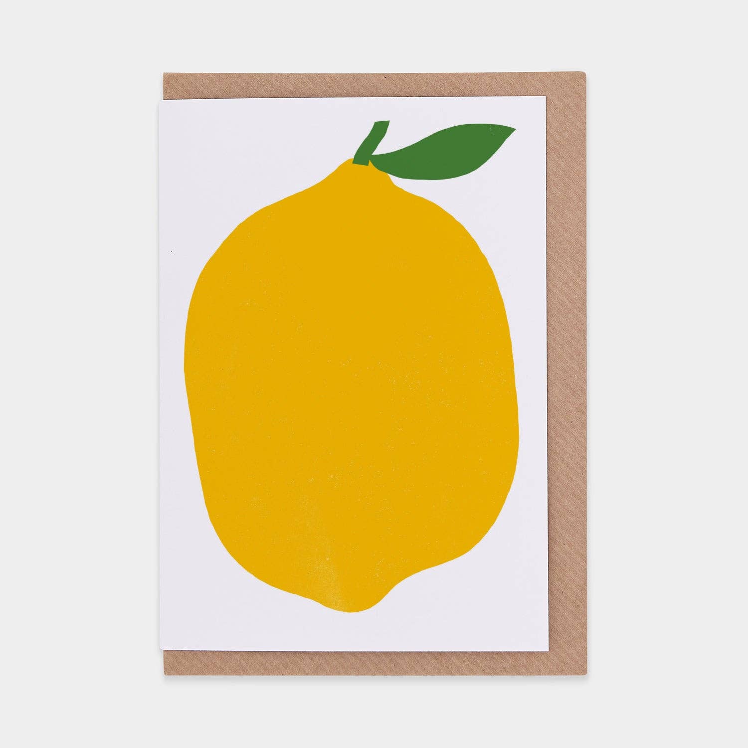 Big Lemon Greetings Card | Marcello Velho-Evermade-Ondine Ash