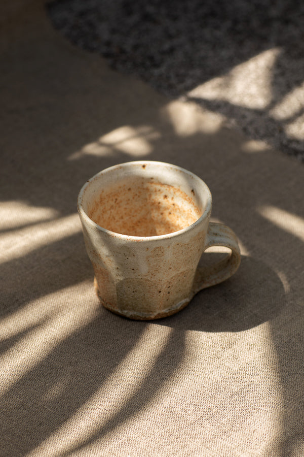 Tim Lake Faceted Cup | Rust