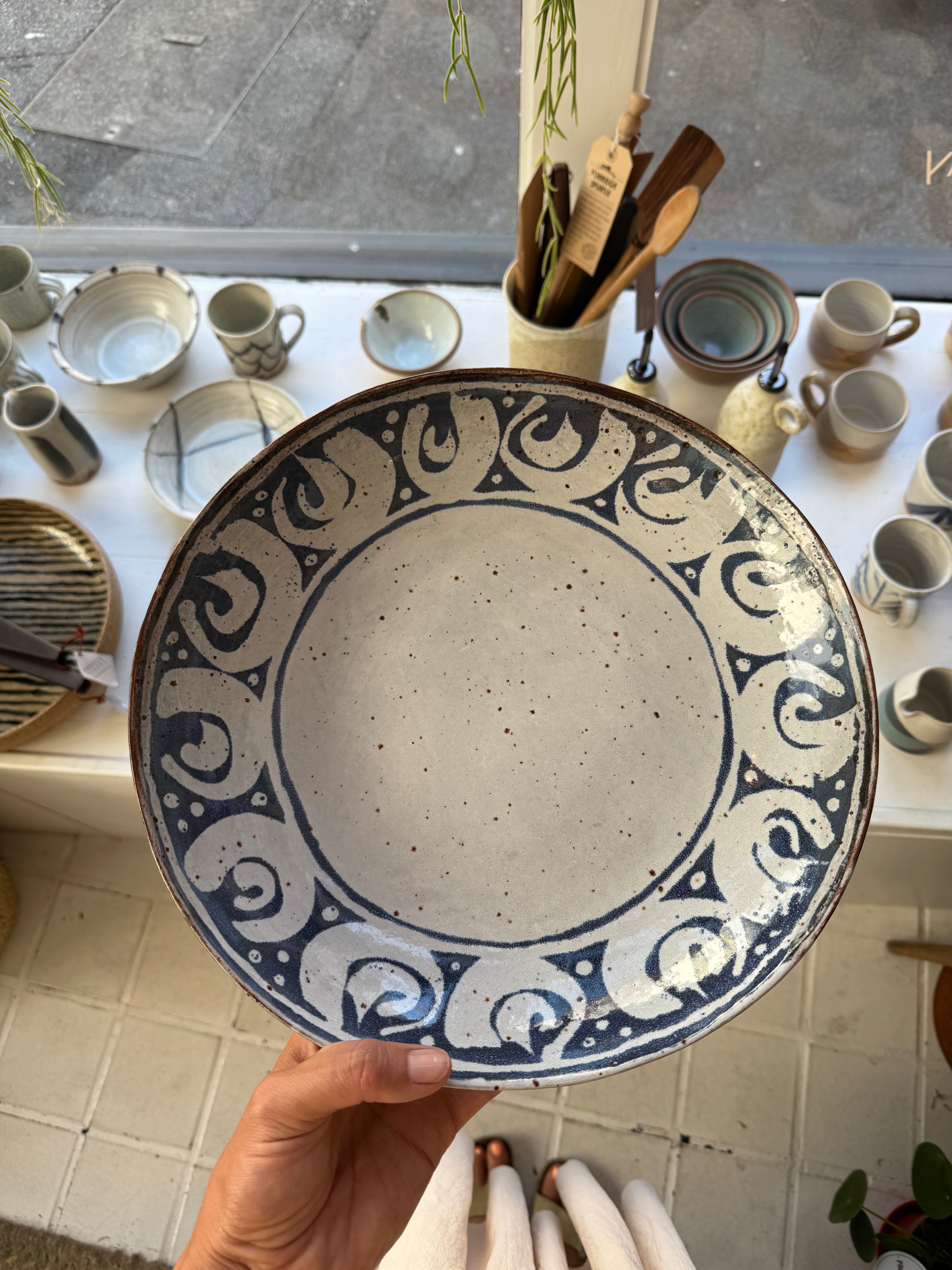 Annabel Roberts Large Bowl | Waves