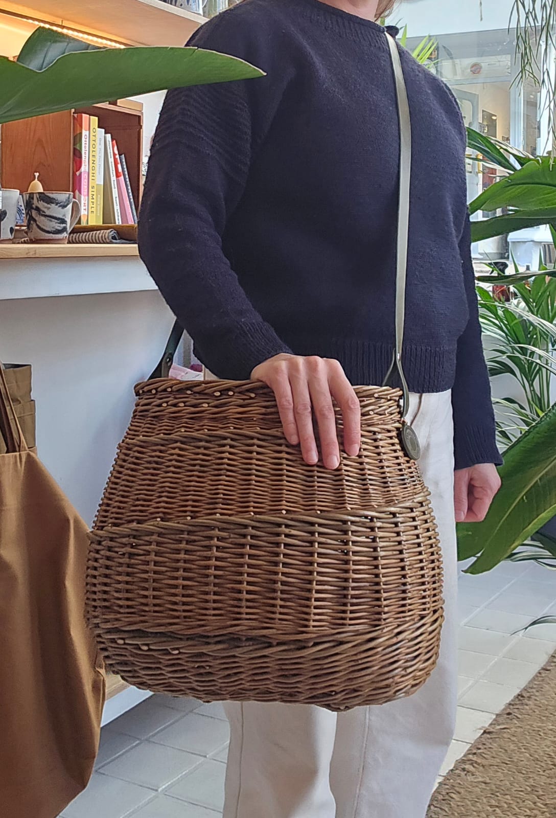 Mochila de cestería de mimbre | Susan Early