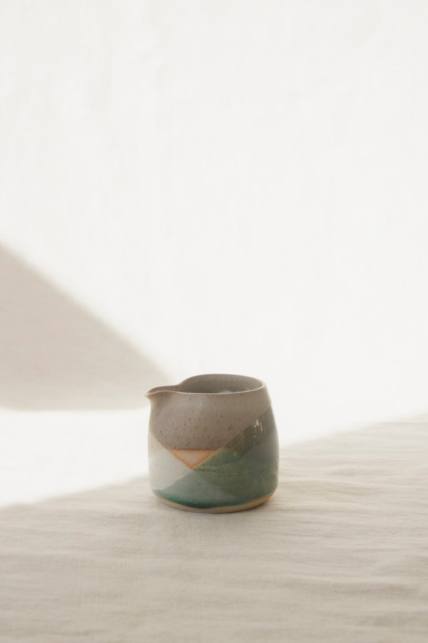 Liz Vidal Jug | Dipped Glazes-Ceramic-Liz Vidal-Earth-Ondine Ash