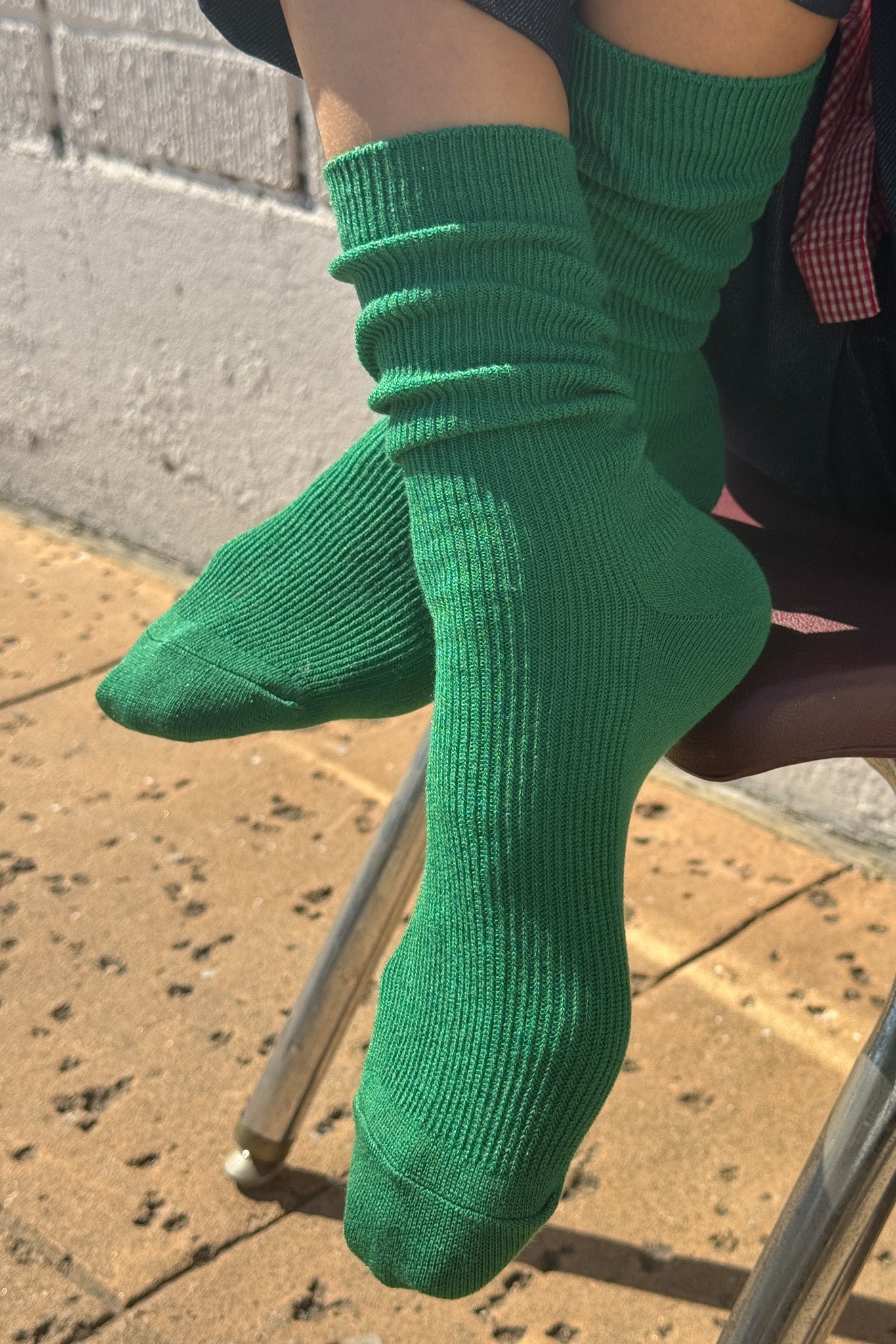 Le Bon Shoppe Trouser Sock | Deep Green