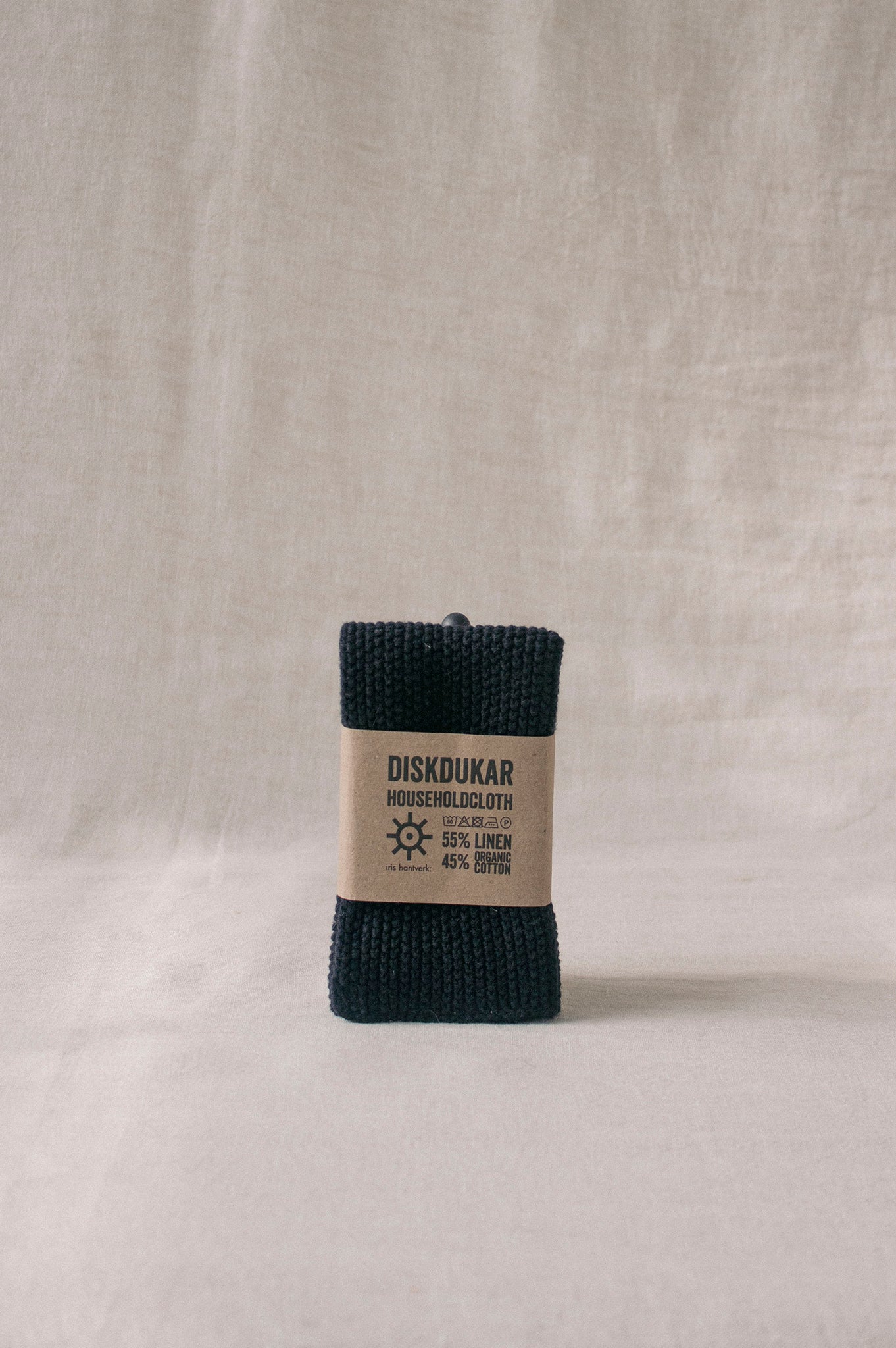 Knitted Dishcloth | Linen and Organic Cotton