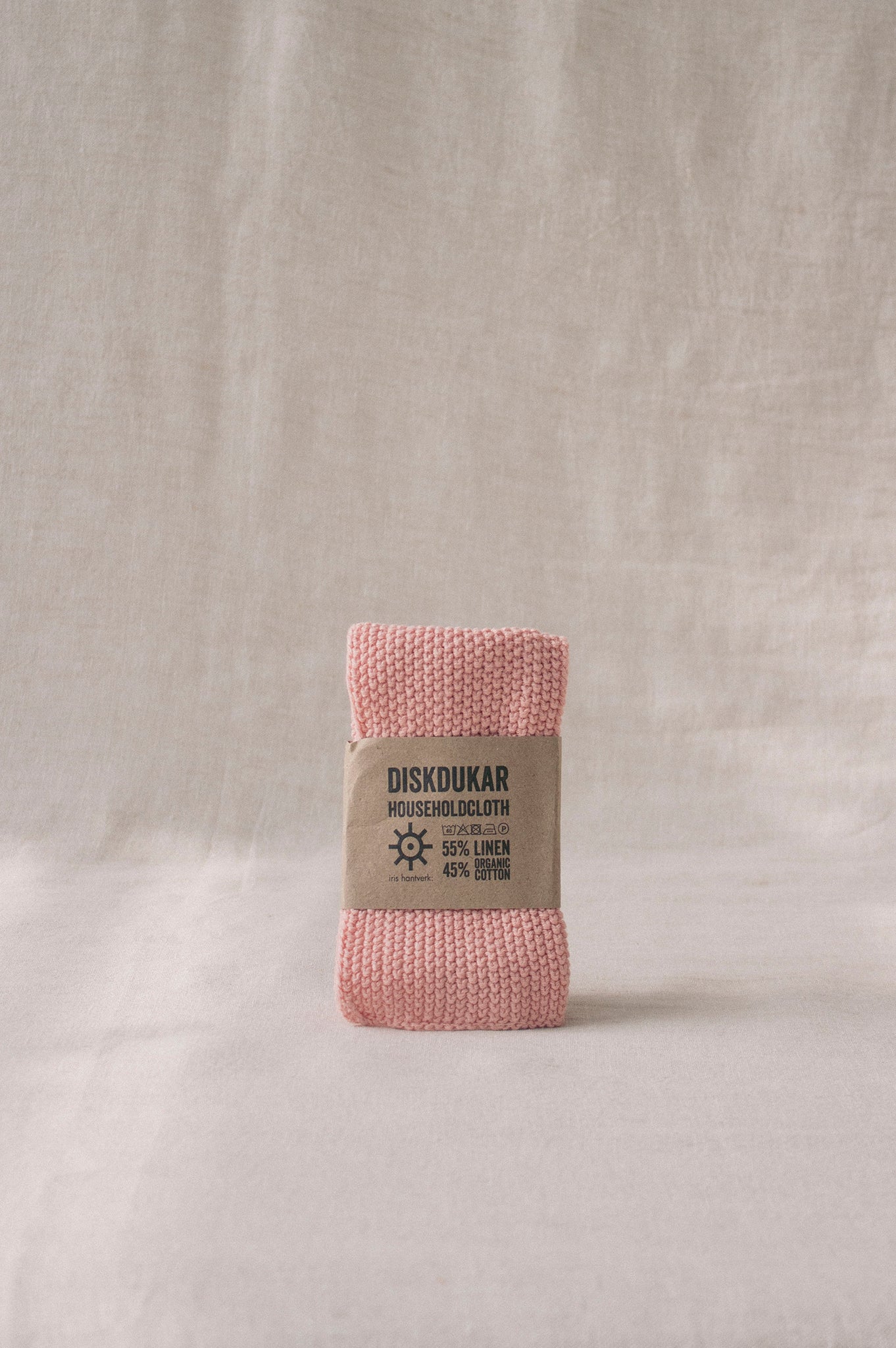 Knitted Dishcloth | Linen and Organic Cotton