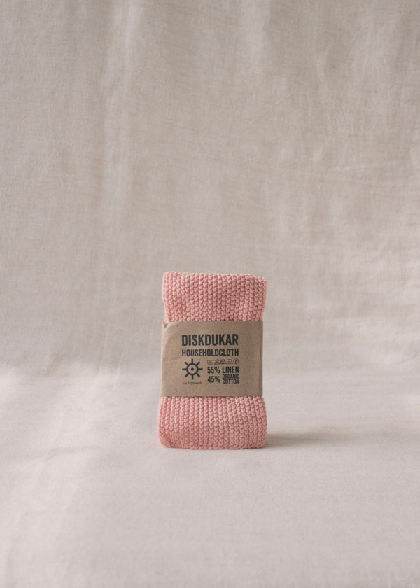 Knitted Dishcloth | Linen and Organic Cotton