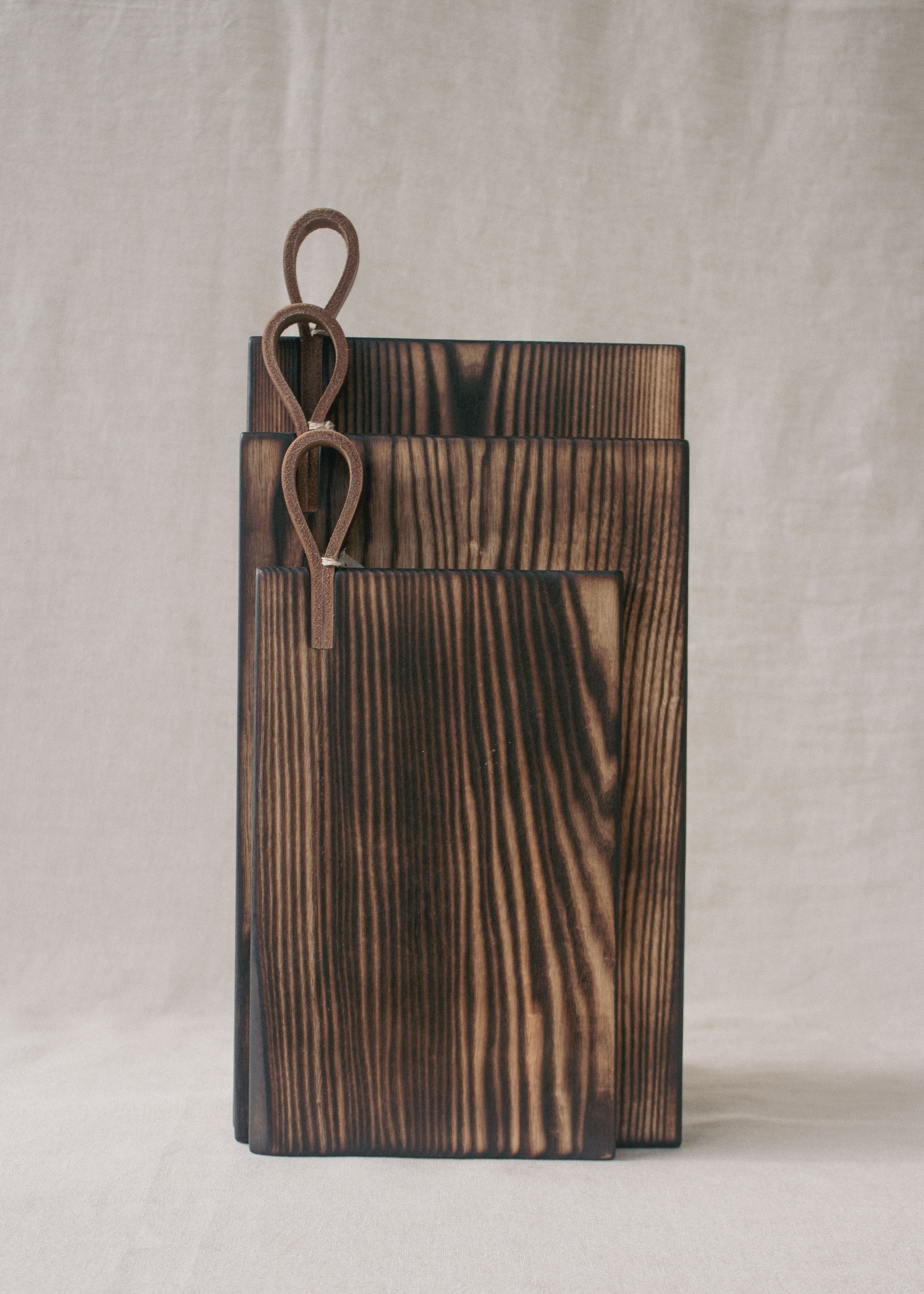 Rectangular Scorched Ash Board