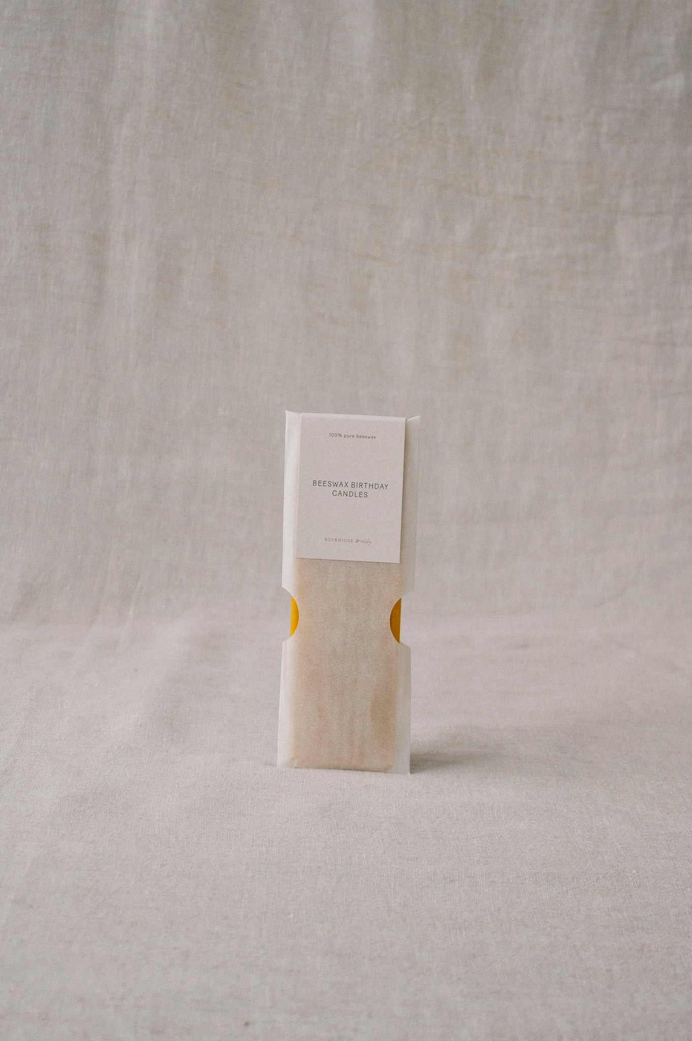 Beeswax Birthday Candles