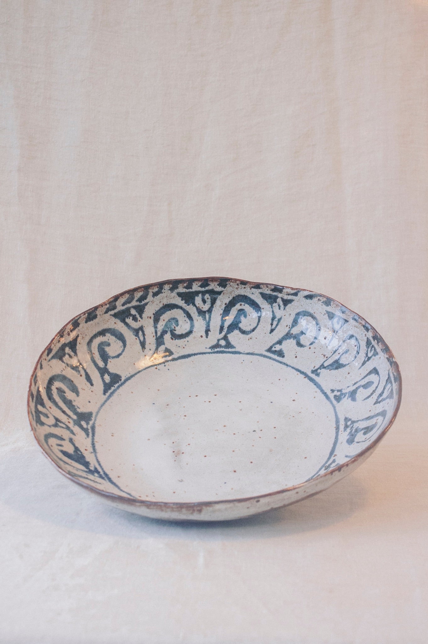 Annabel Roberts XL Bowl | Waves