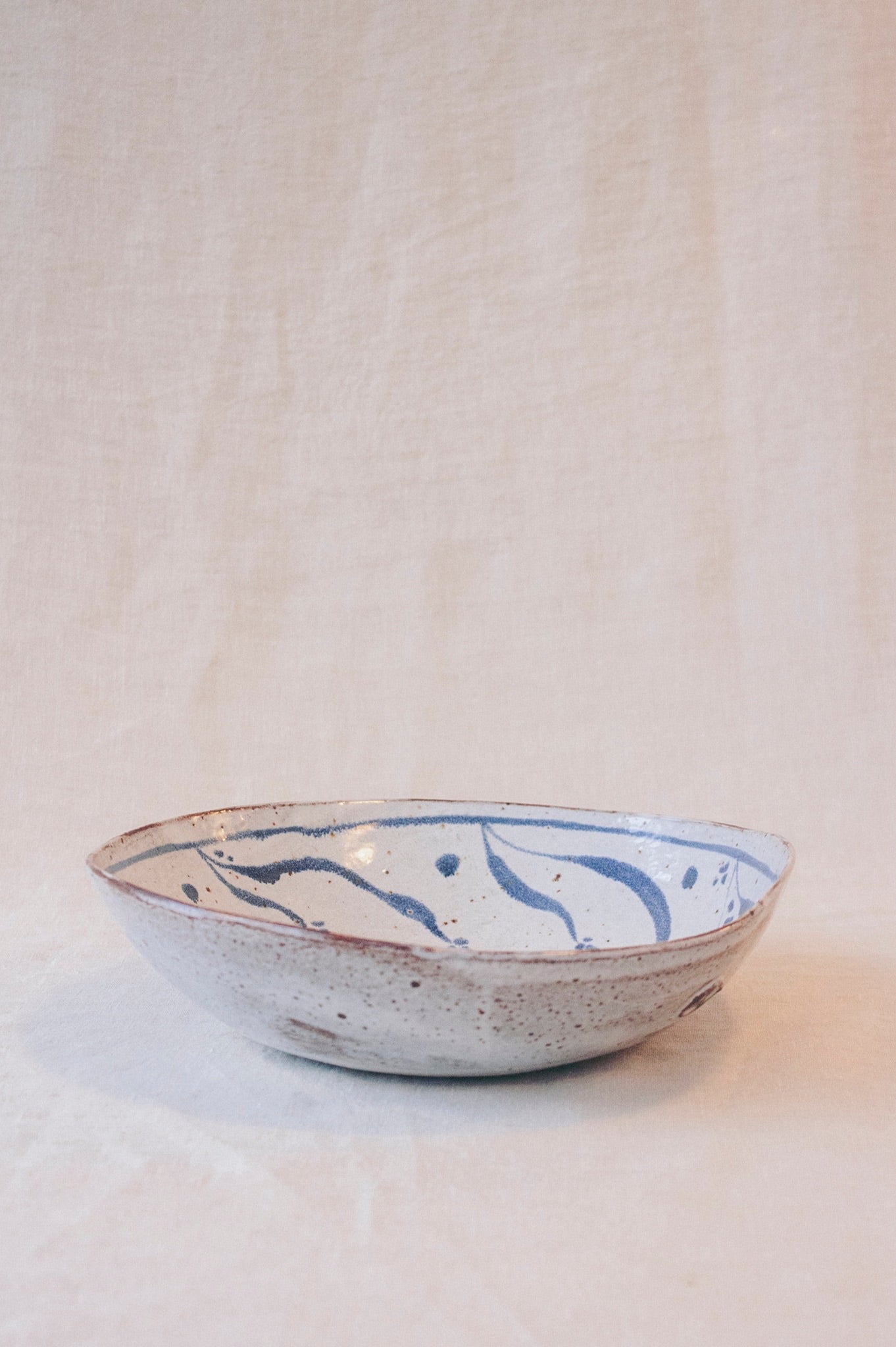 Annabel Roberts Large Bowl | Leaves