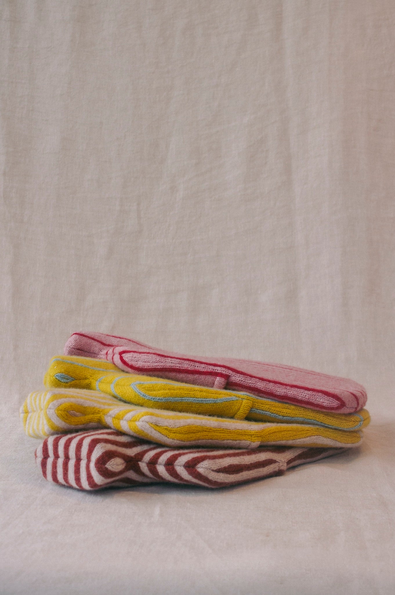 Chickpea Hot Water Bottle | Pinstripe