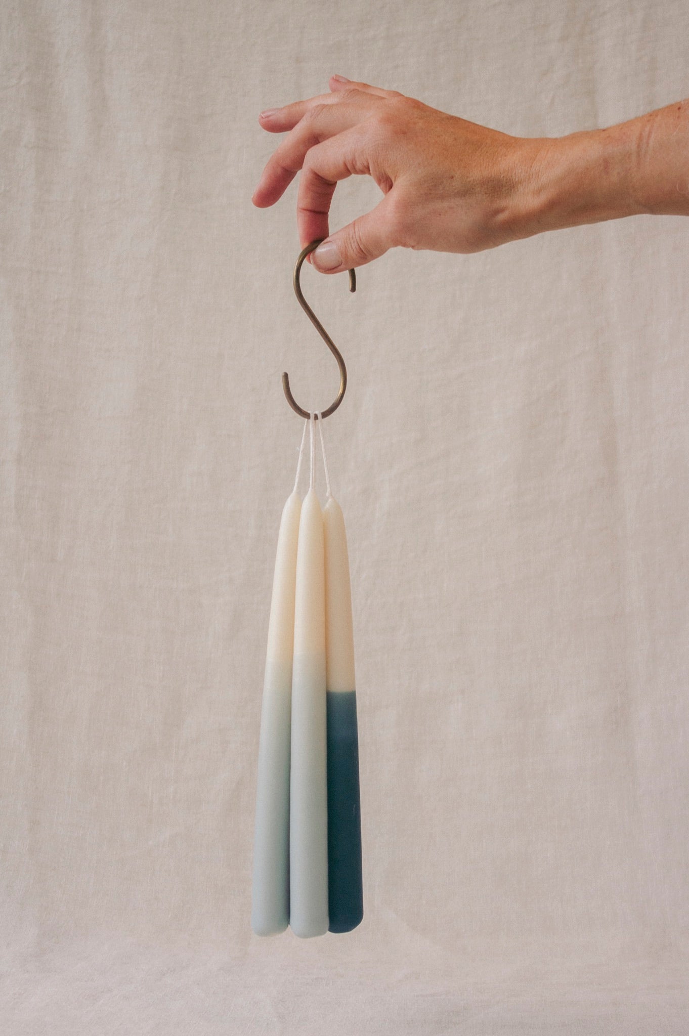 Wax Atelier Dining Candles | Indigo Set of Four