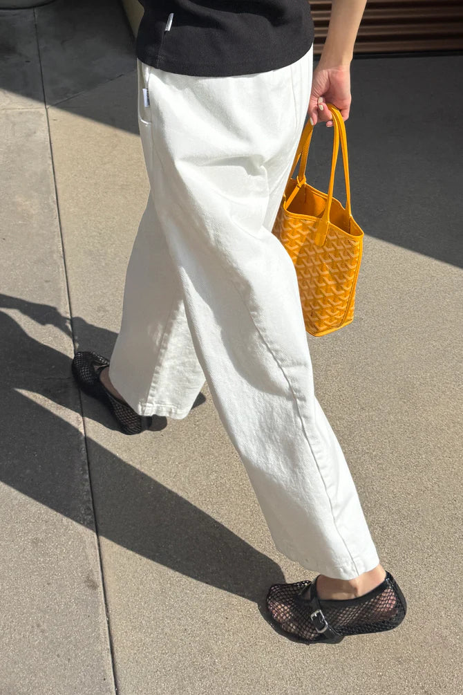 Le Bon Shoppe Arc Pants | Milk-Trousers-Le Bon Shoppe-Ondine Ash