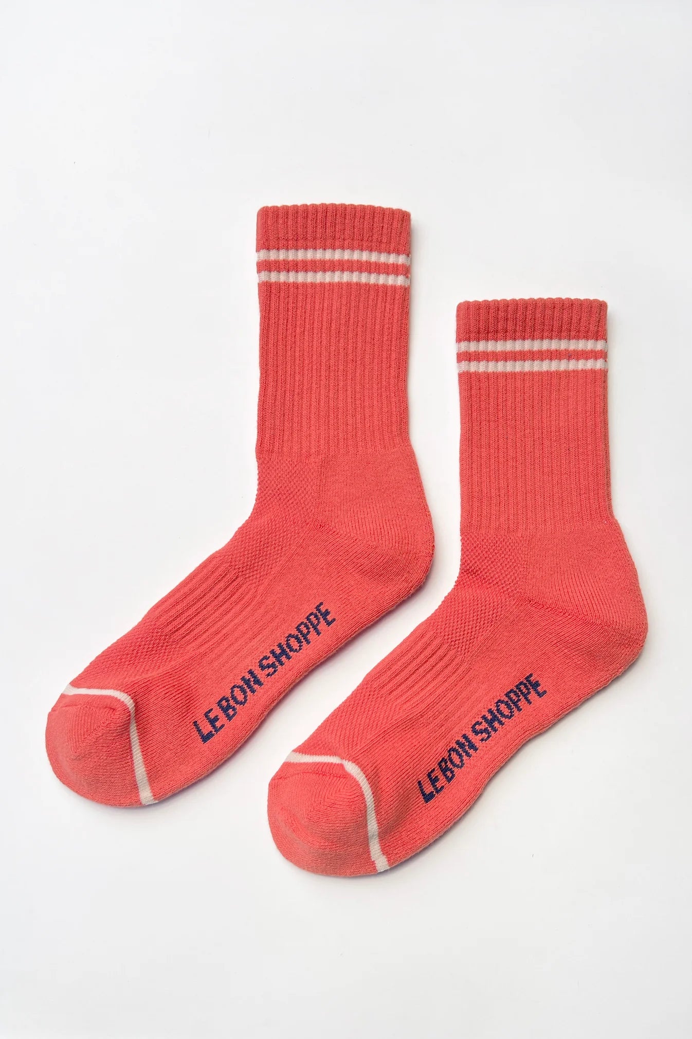Le Bon Shoppe Boyfriend Socks | Coral-Socks-Le Bon Shoppe-Ondine Ash