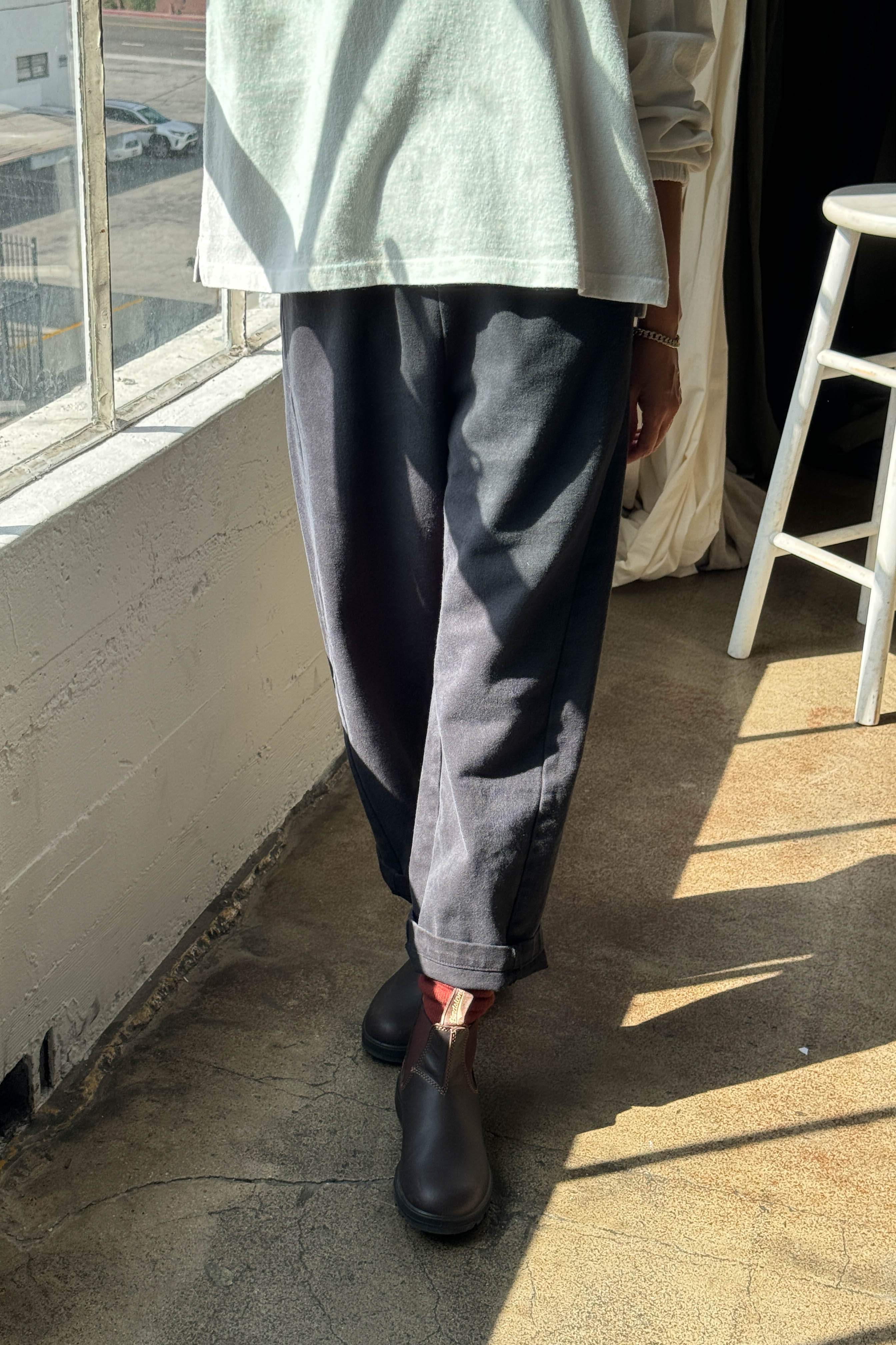 Le Bon Shoppe Arc Pants | Black-Trousers-Le Bon Shoppe-Ondine Ash