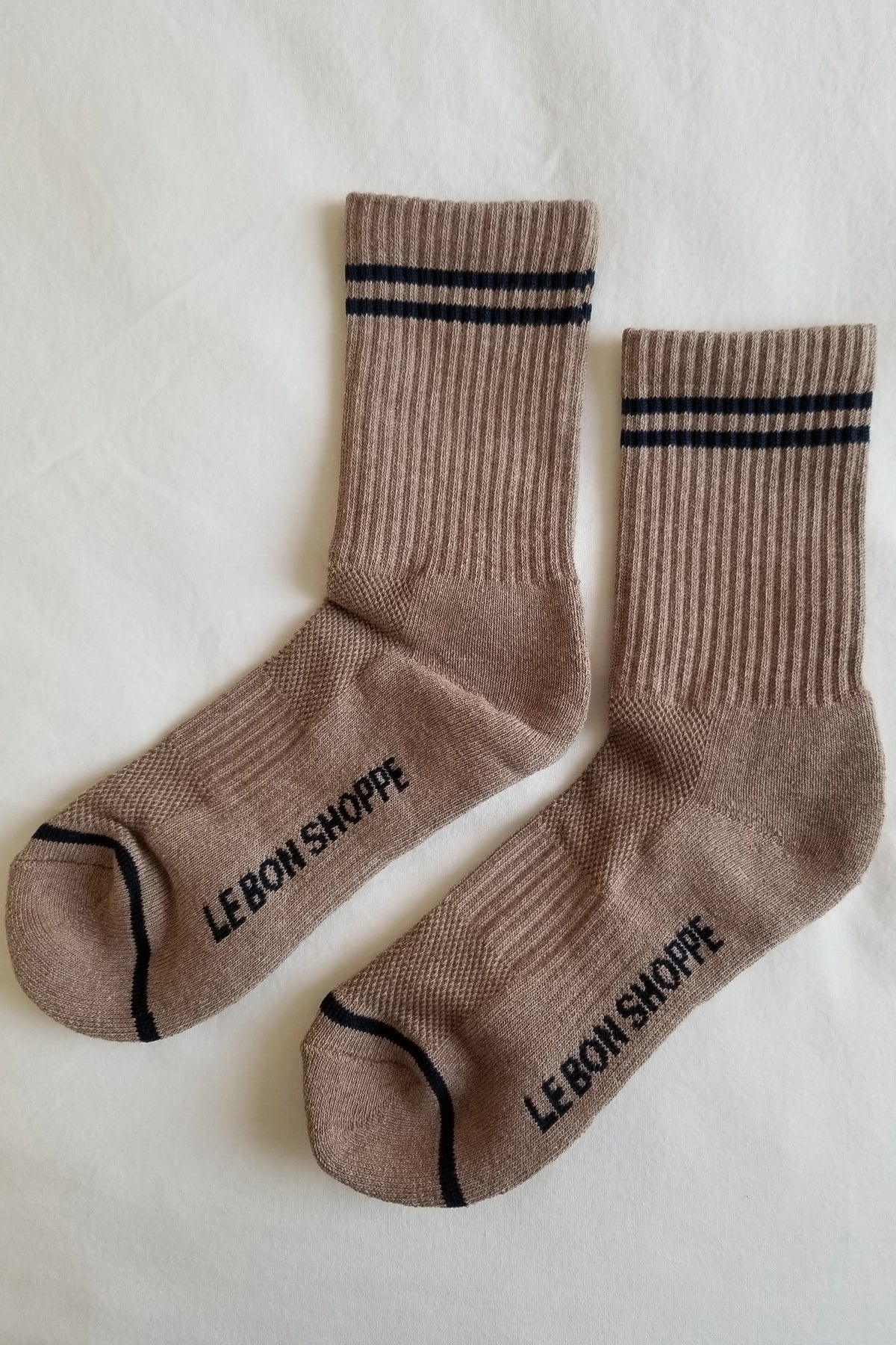 Le Bon Shoppe Boyfriend Socks | Cocoa-Socks-Le Bon Shoppe-Ondine Ash