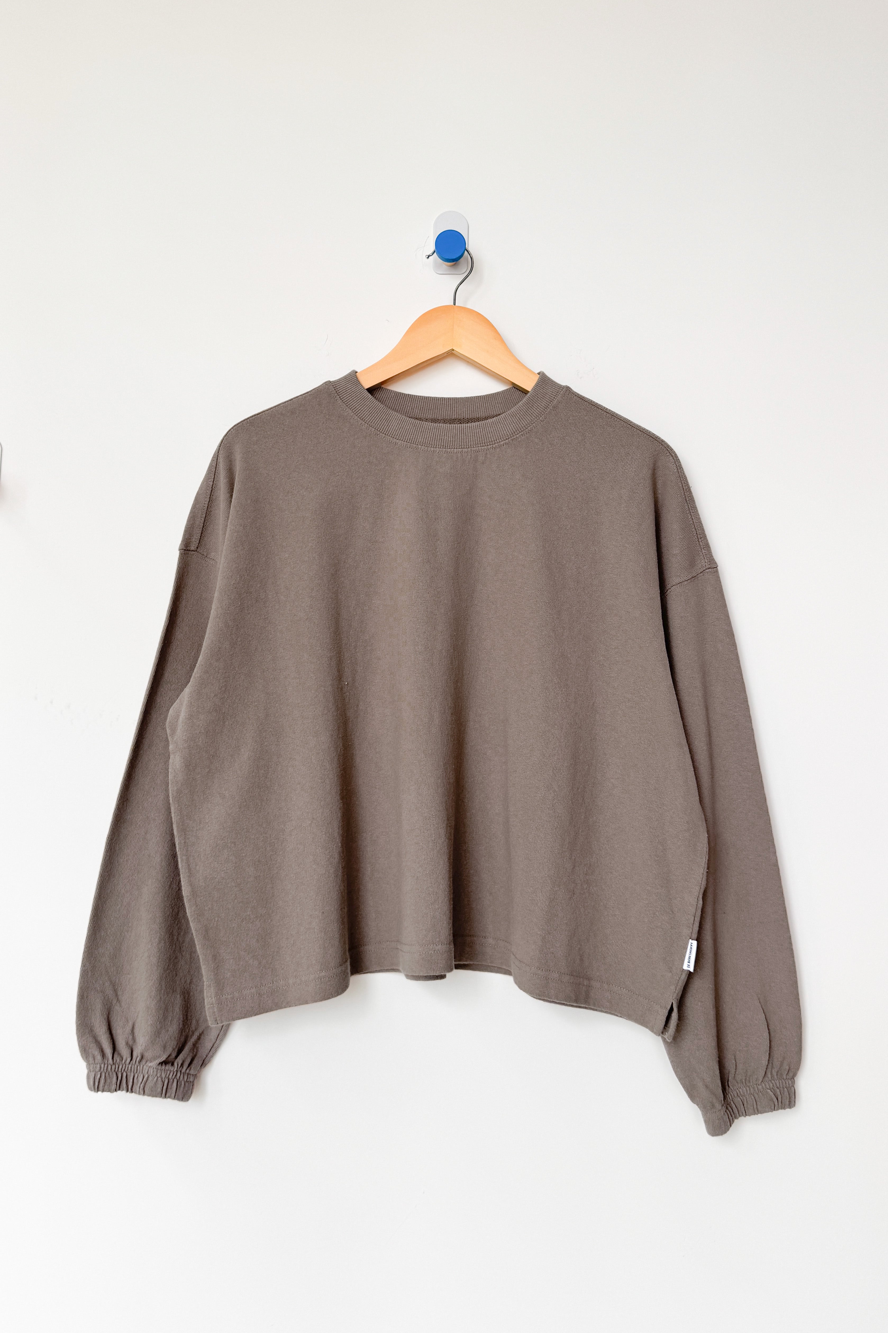 Le Bon Shoppe Naturelle Tee | Mushroom-T-Shirt-Le Bon Shoppe-Ondine Ash