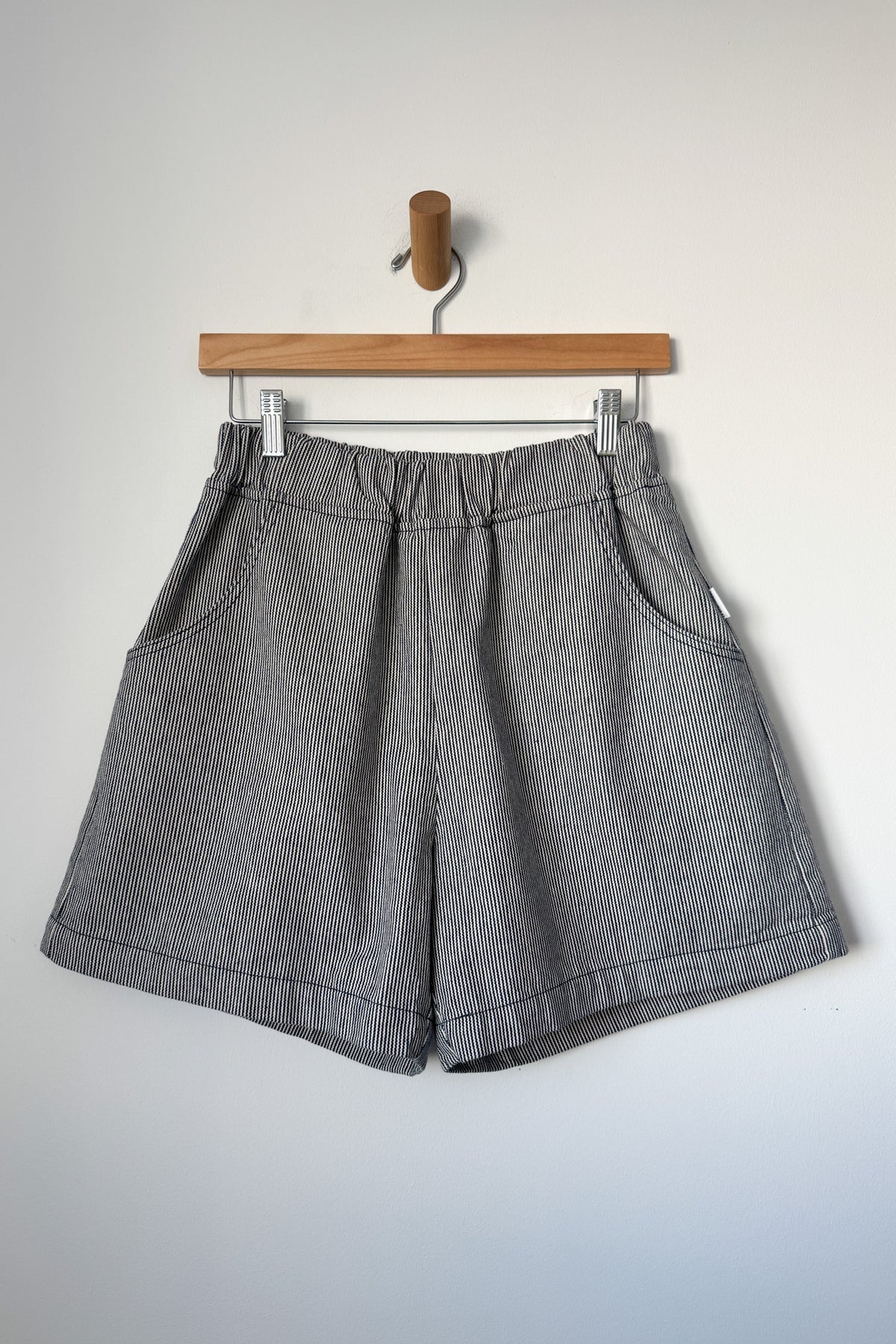 Le Bon Shoppe City Shorts | Stripe-Shorts-Le Bon Shoppe-Ondine Ash