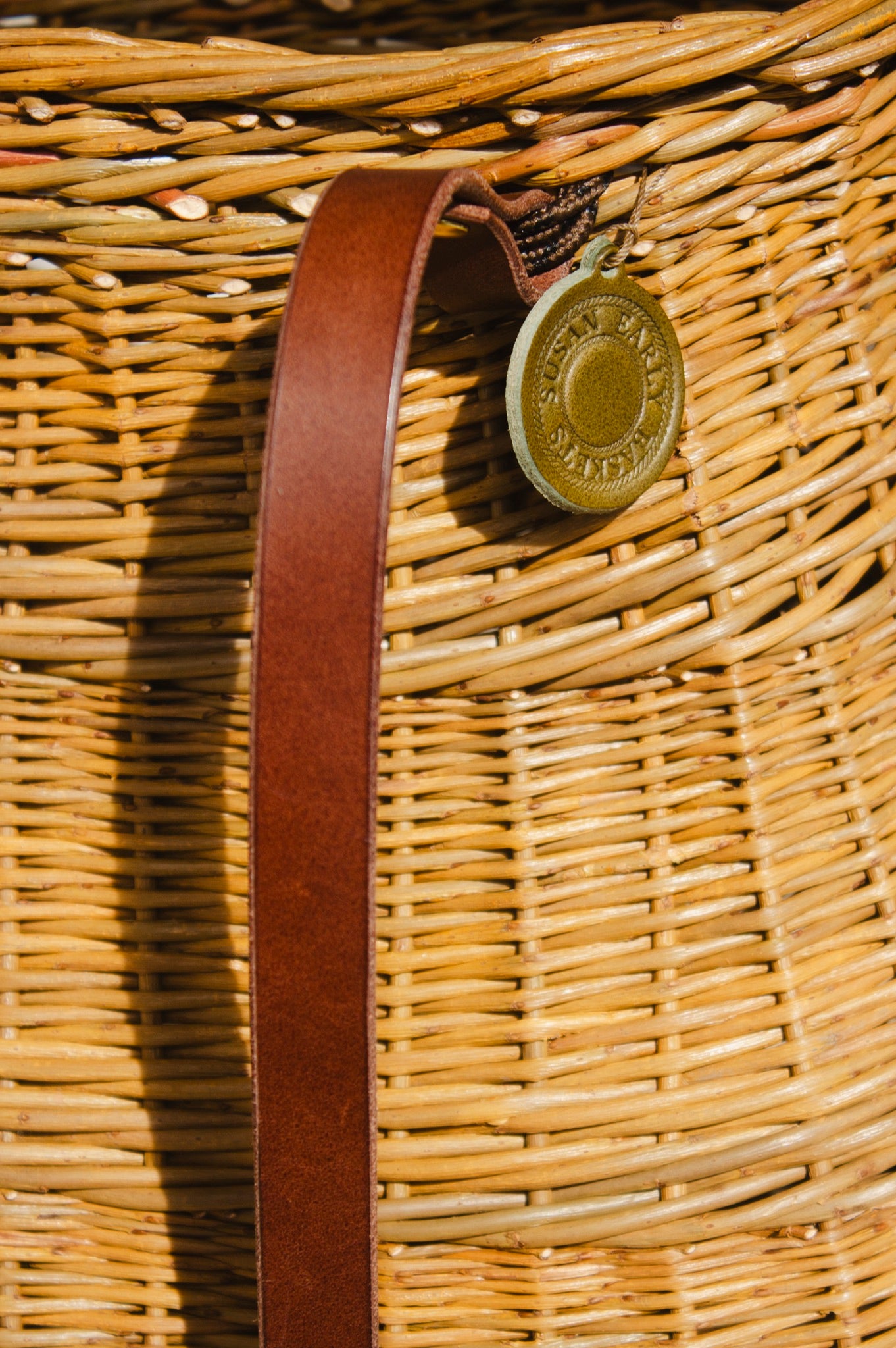 Willow Basket With Straps | Susan Early