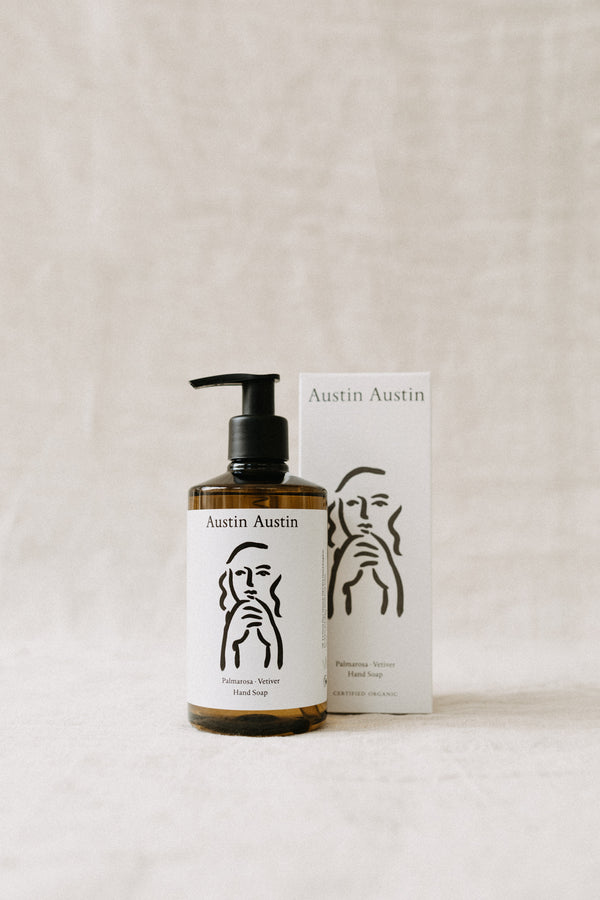 Austin Austin Palmarosa & Vetiver Organic Hand Soap